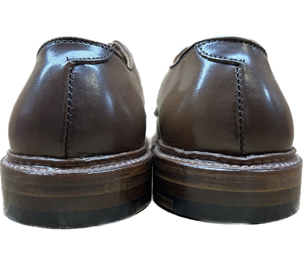 未使用◆Alden 皮鞋 平头 99020 Labelo Cordovan Size8 ALDEN