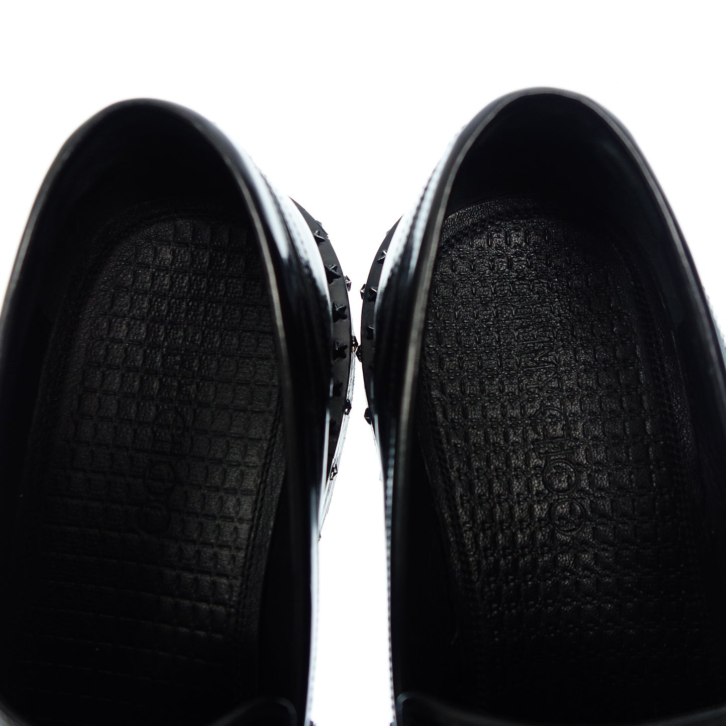 ジミーチュウ コインローファー スタッズ メンズ ブラック 41 JIMMY CHOO【AFC46】【中古】