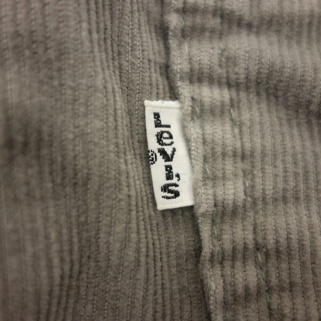 美品◆リーバイス パンツ コーデュロイ 519-1555 グレー 85年 ボタン裏刻印536 42TALON メンズ Levi's【AFB32】