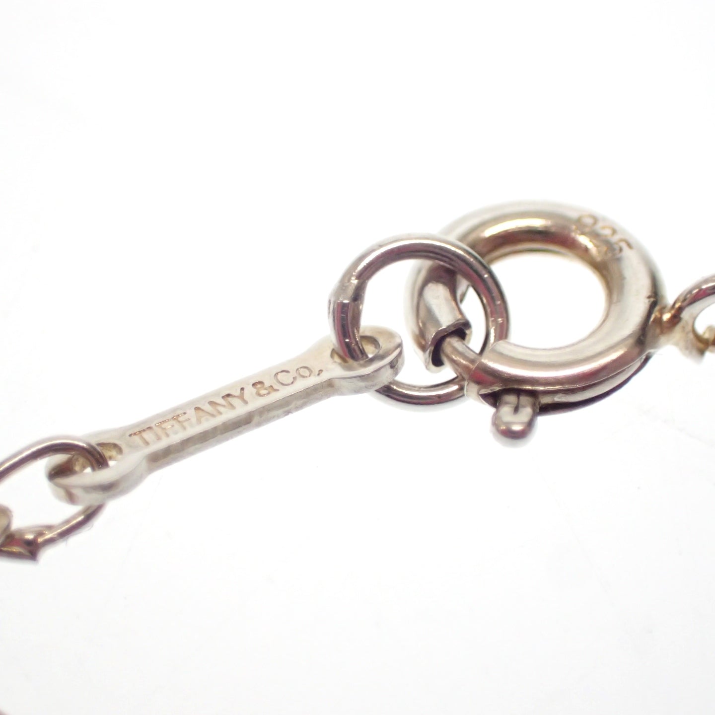 ティファニー ネックレス オープンハート SV925 シルバー Tiffany&Co.【AFI5】【中古】
