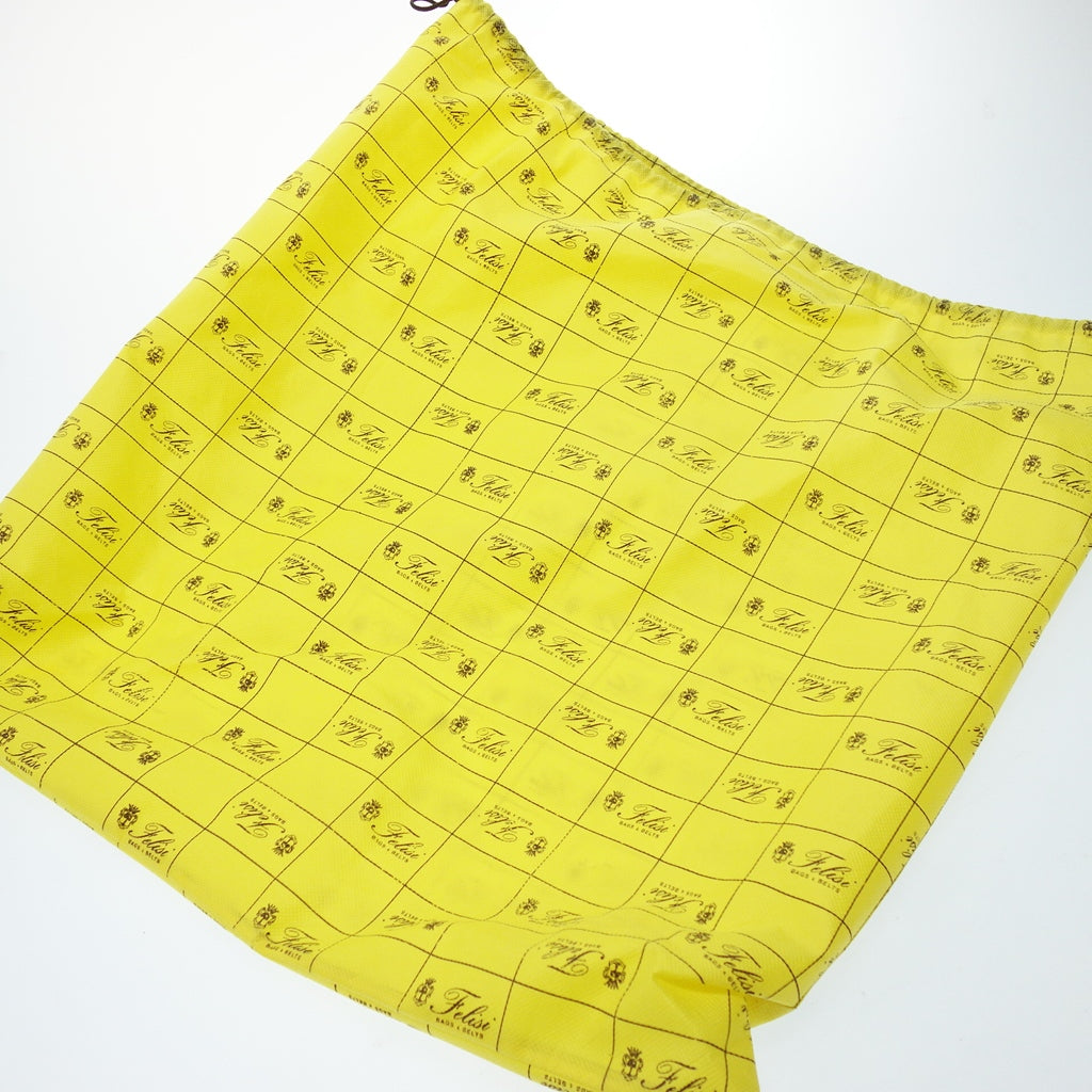 新品同様◆フェリージ トートバッグ 18-2/1/AM+PF+A003 キャンバス レザー ブラウン系 Felisi【AFE8】