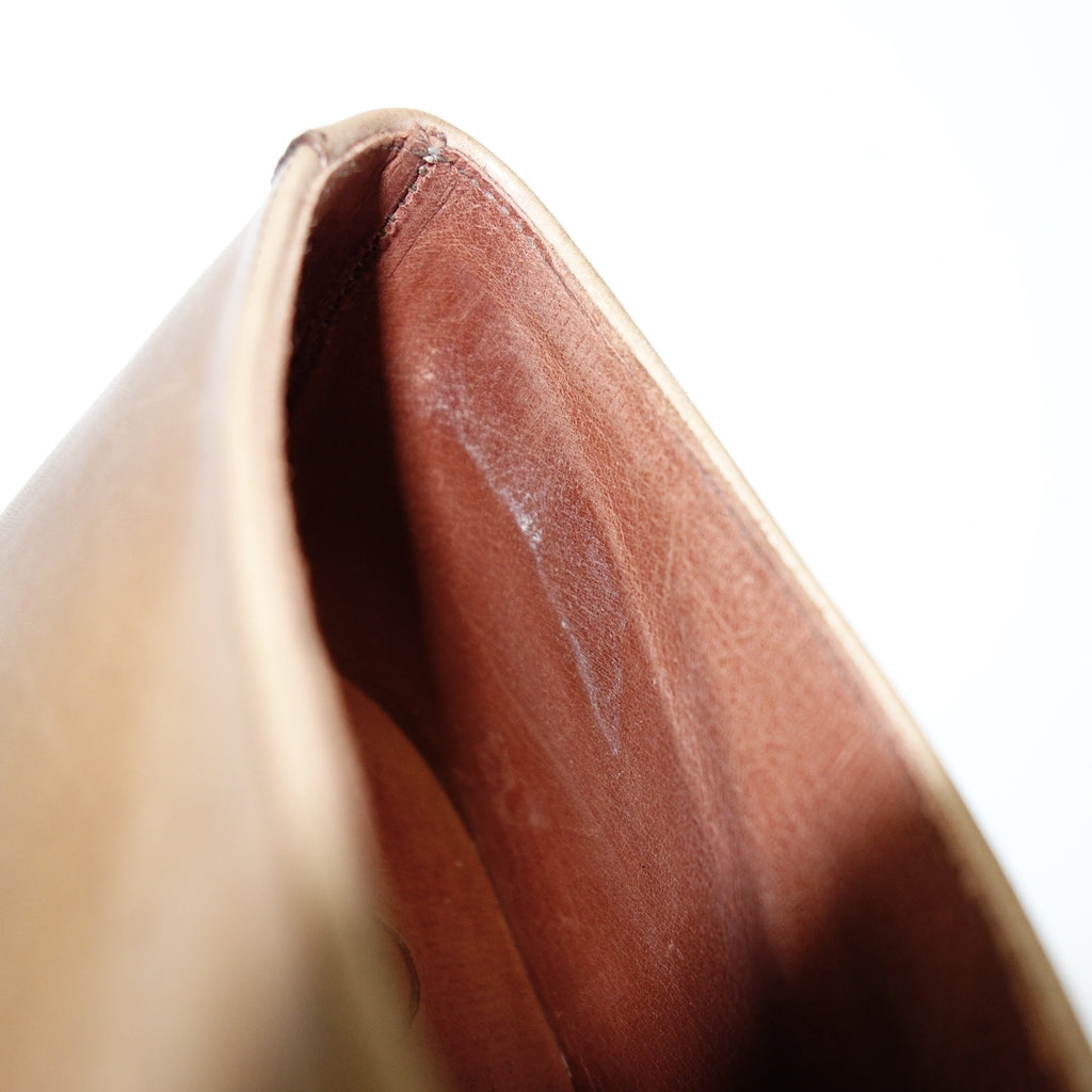 美品◆クロケット&ジョーンズ レザーシューズ シングルモンク PULLMAN ハンドグレード 5895 ベージュ メンズ サイズ7D CROCKETT&JONES【LA】