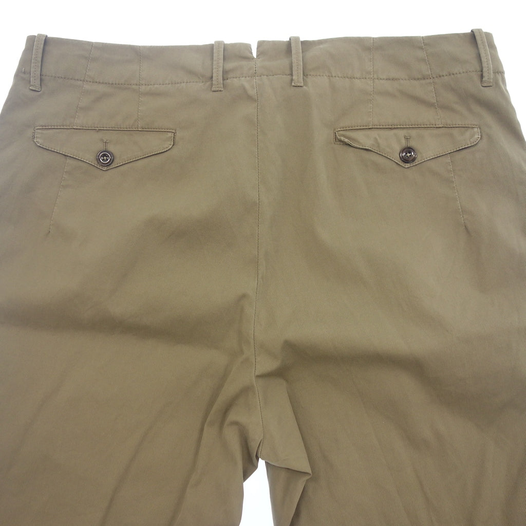 美品◆ジーティーアー カーゴパンツ LORENZO ロレンツォ コットン メンズ 茶系 サイズ52 GTA【AFB35】