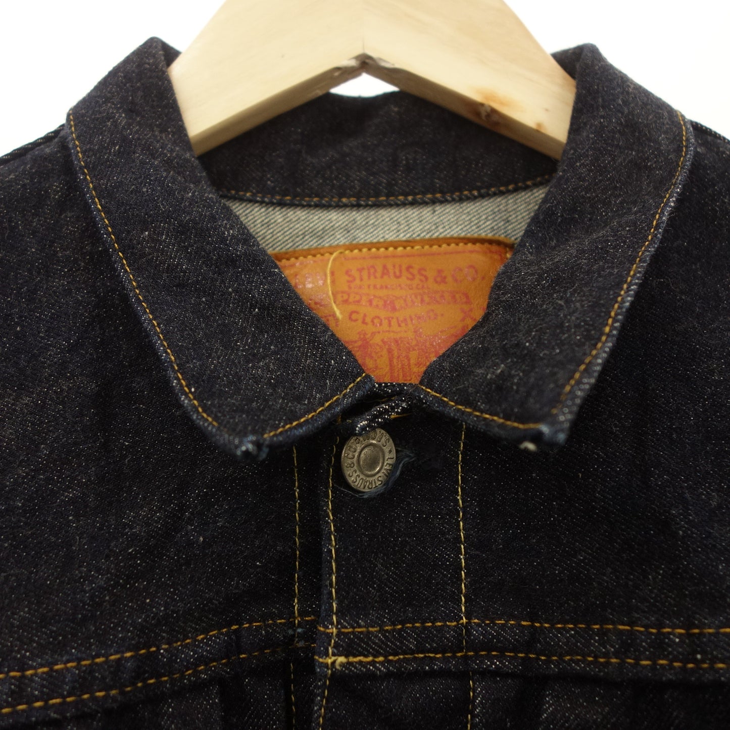 極美品◆リーバイス デニムジャケット 506XX 70501 0003 復刻 サイズ36 メンズ ネイビー Levi's【AFA7】