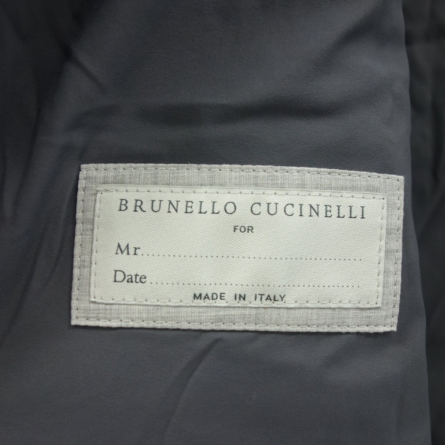 ブルネロクチネリ ダウン ベスト メンズ モカ XS BRUNELLO CUCINELLI【AFA10】【中古】