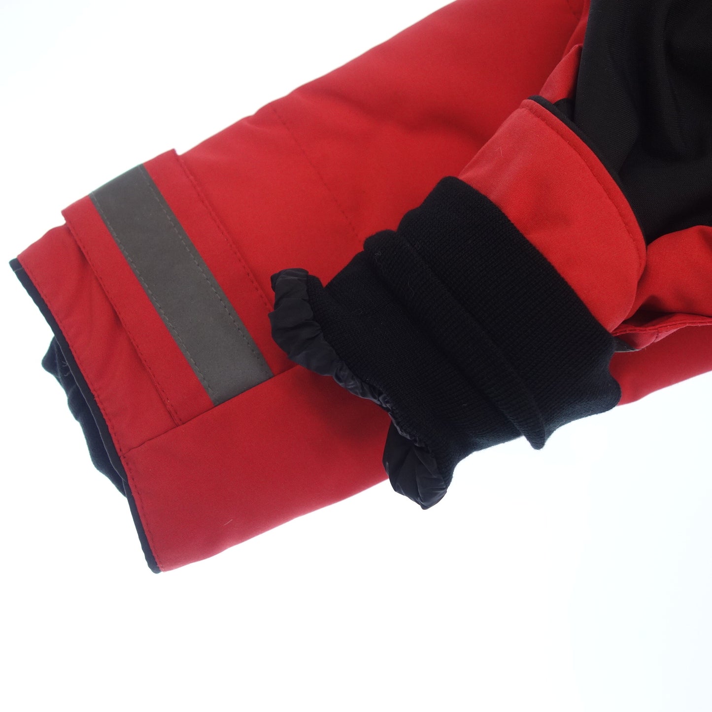 カナダグース ダウンジャケット パーカ アルドリッジ 3032LB メンズ M 赤 CANADAGOOSE【AFA14】【中古】