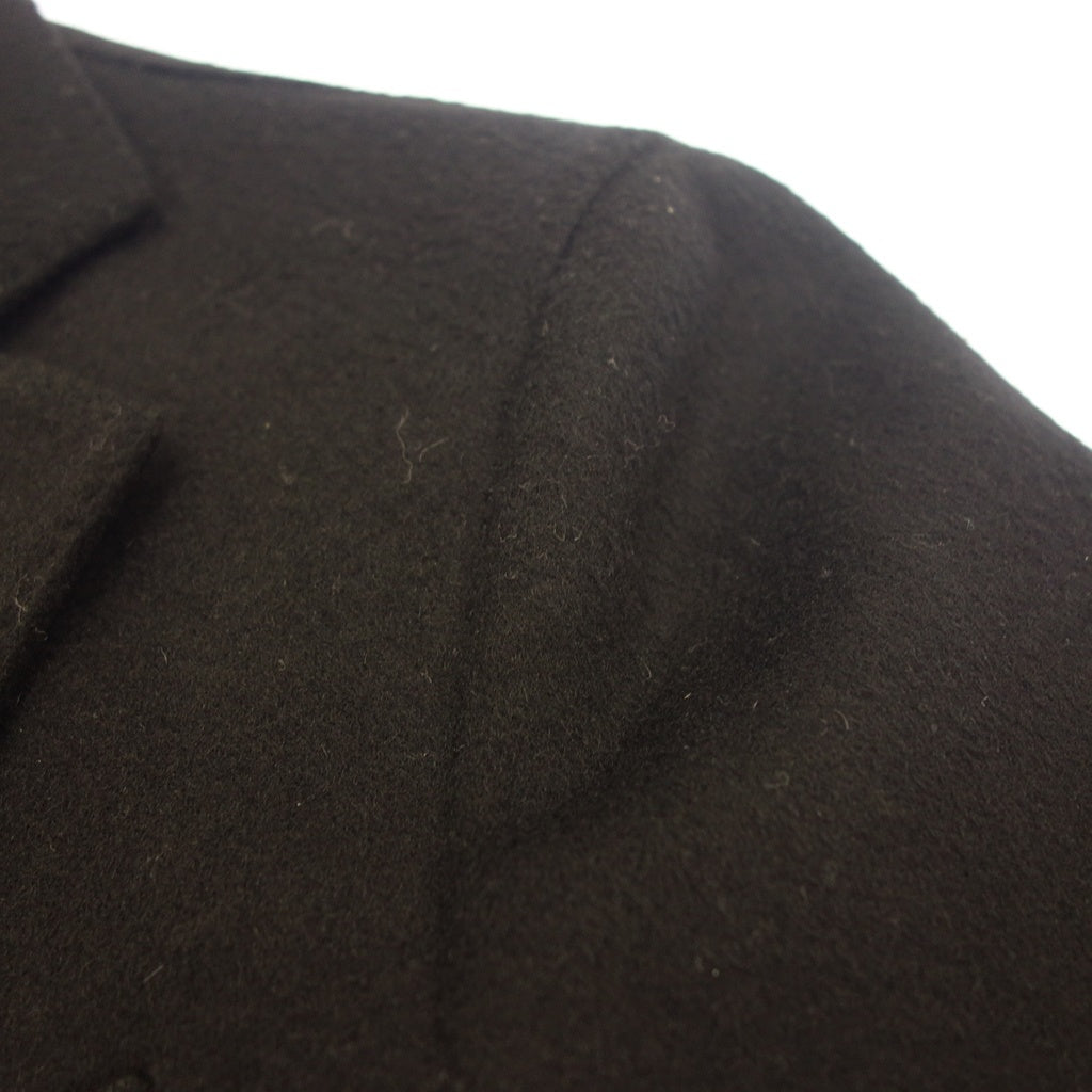 美品◆ラルディーニ フィールド チェスターコート CO.1403 メンズ 46サイズ7REG ブラック 国内正規品 LARDINI【AFB15】