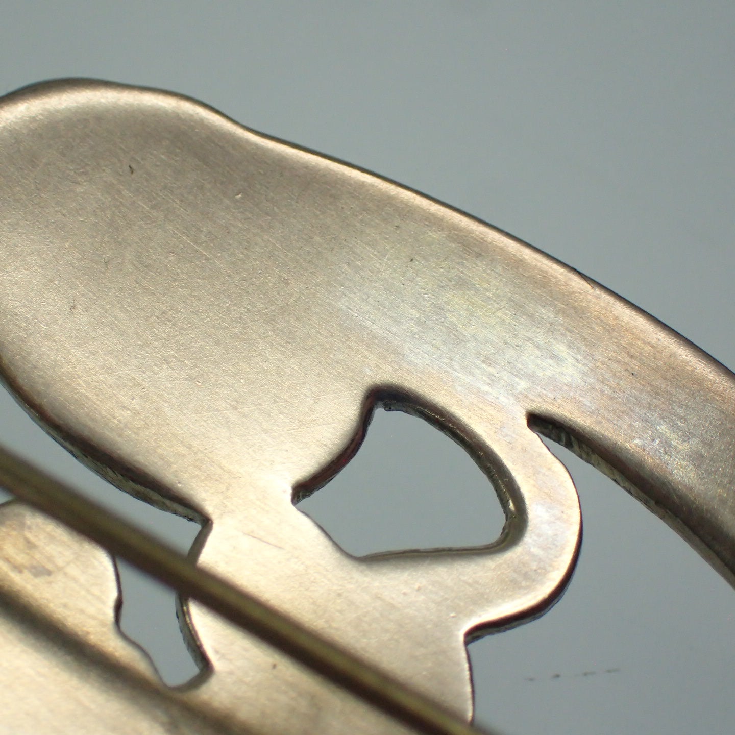 美品◆ジョージジェンセン ブローチ 101 ムーンライトグレープ SV925 シルバー Georg Jensen【AFI16】