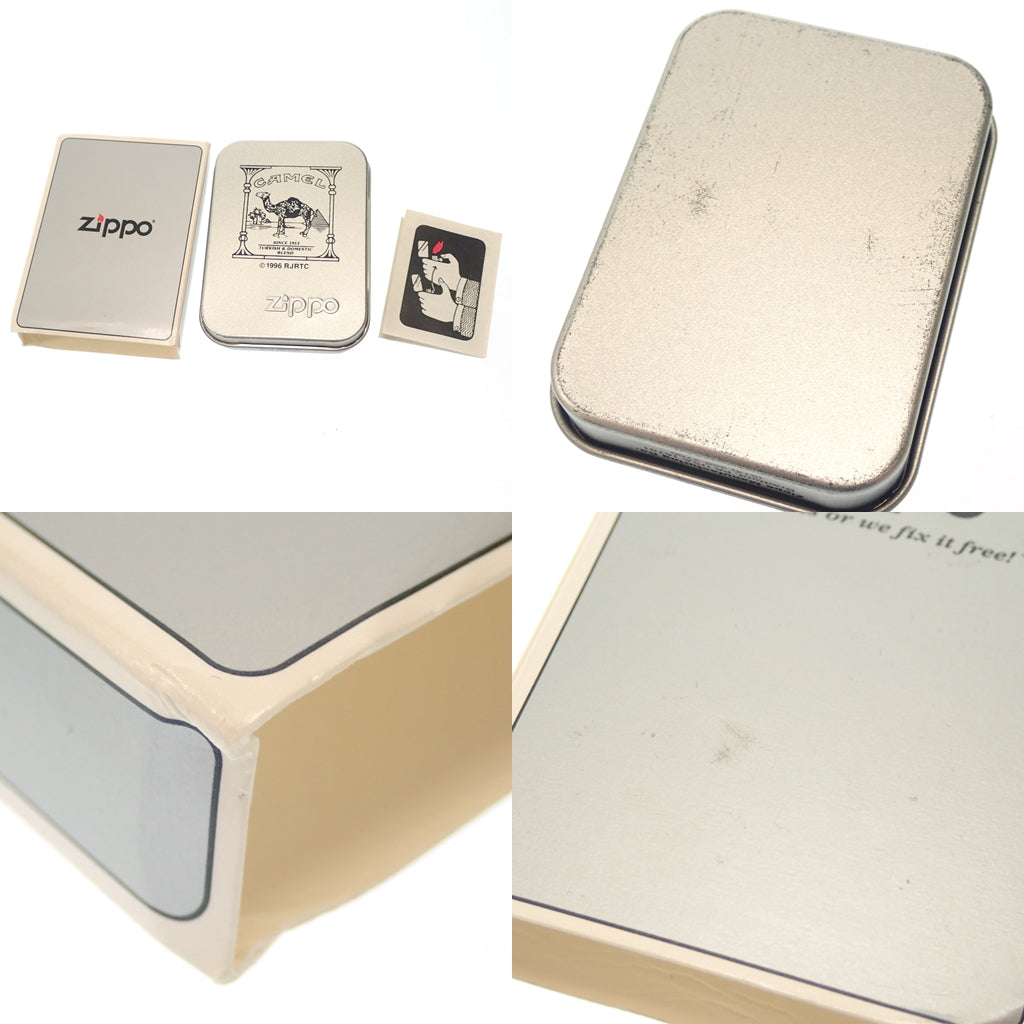 ジッポー 1932 キャメル レプリカ シルバー ケース付き 動作未確認 ZIPPO【AFI18】【中古】