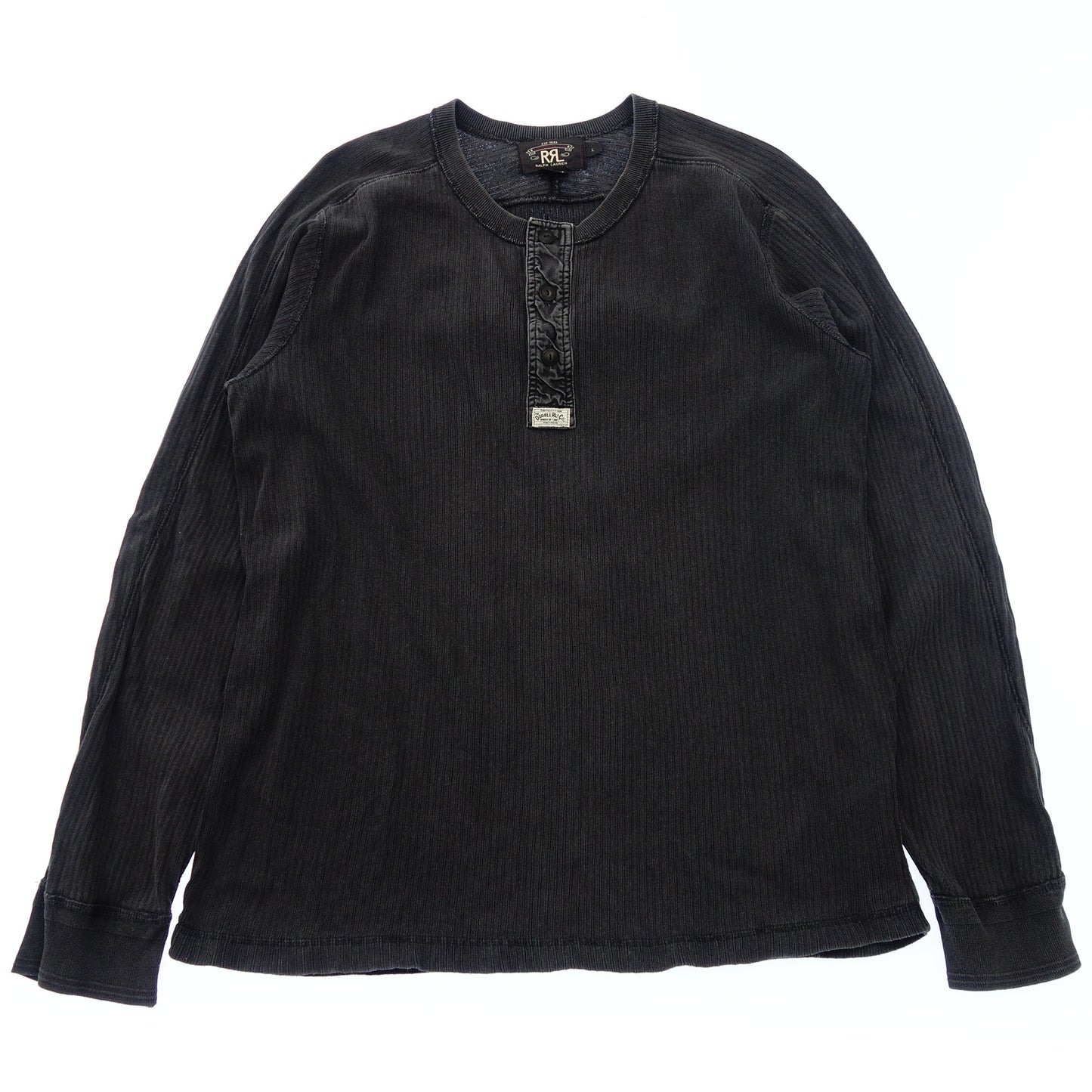 ダブルアールエル ラルフローレン サーマル トップス メンズ グレー L RRL【AFB29】【中古】