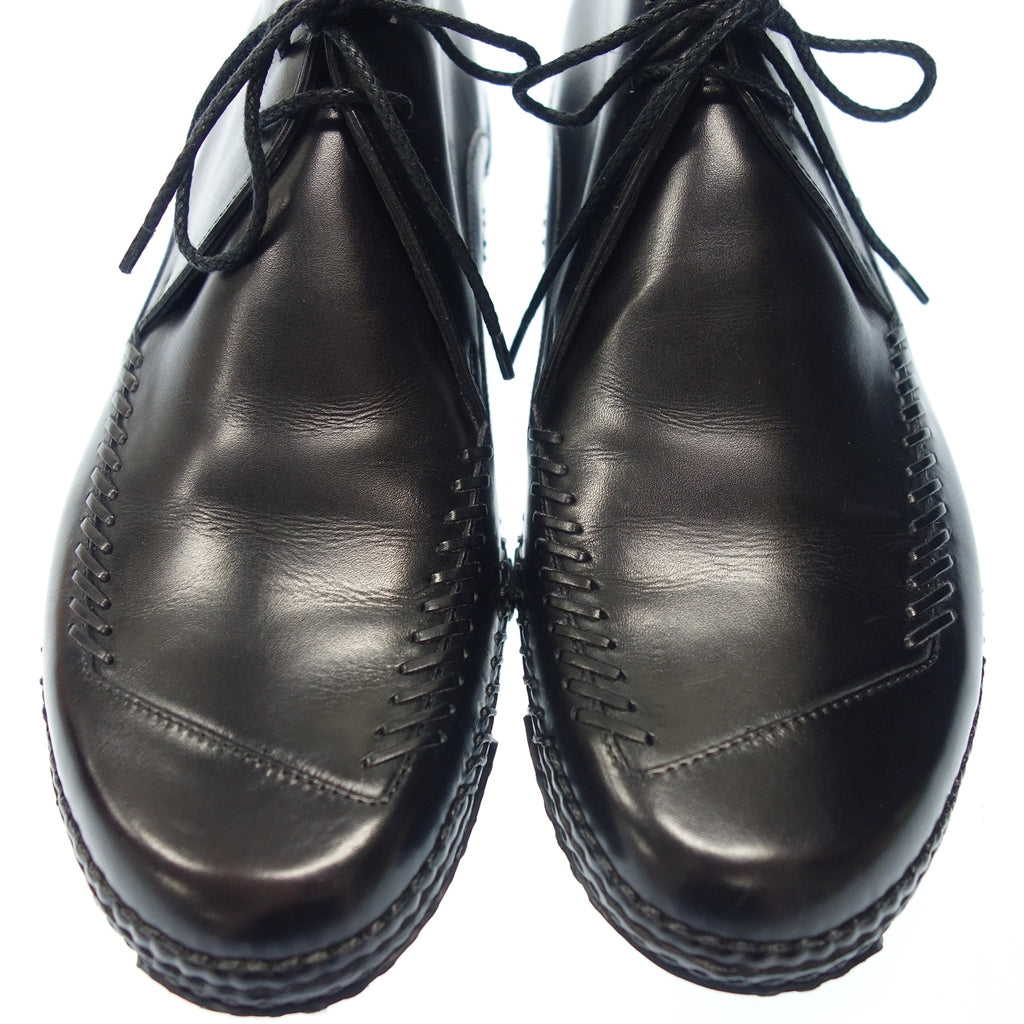 美品◆ベルルッティ チャッカブーツ レザー インディオ ブラック メンズ サイズ7.5 Berluti【LA】