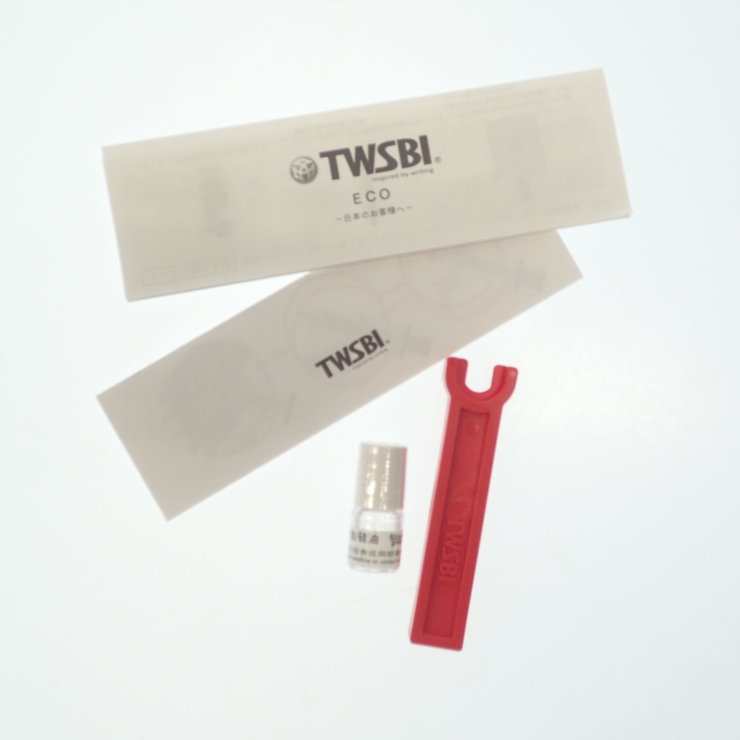 極美品◆ツイスビー 万年筆 エコ スモークローズG ブラック系 TWSBI SMOKE ROSE【AFI11】