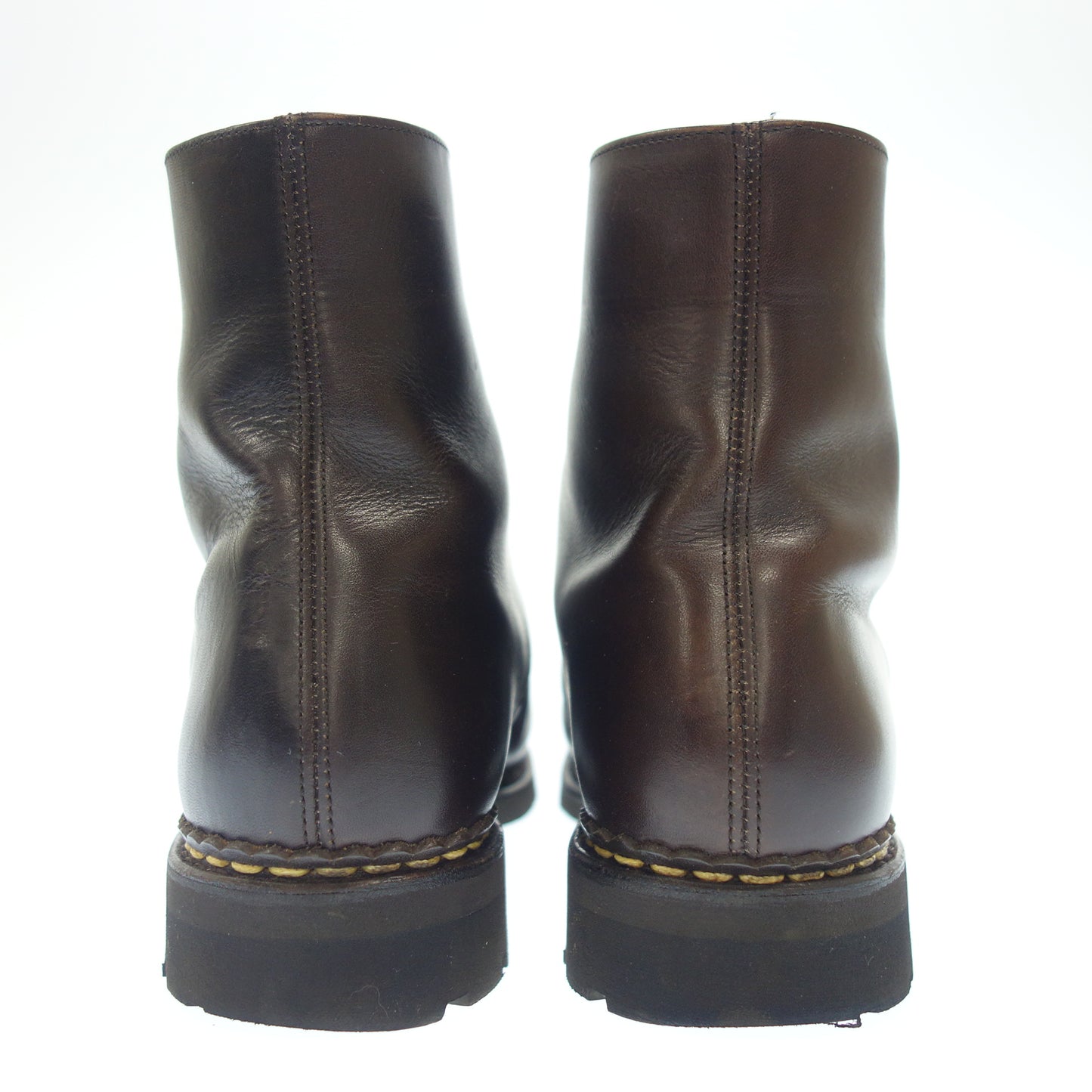 状况良好 ◆ Paraboots 系带靴 Beaulieu 皮革棕色尺寸 8 Paraboot Beaulieu
