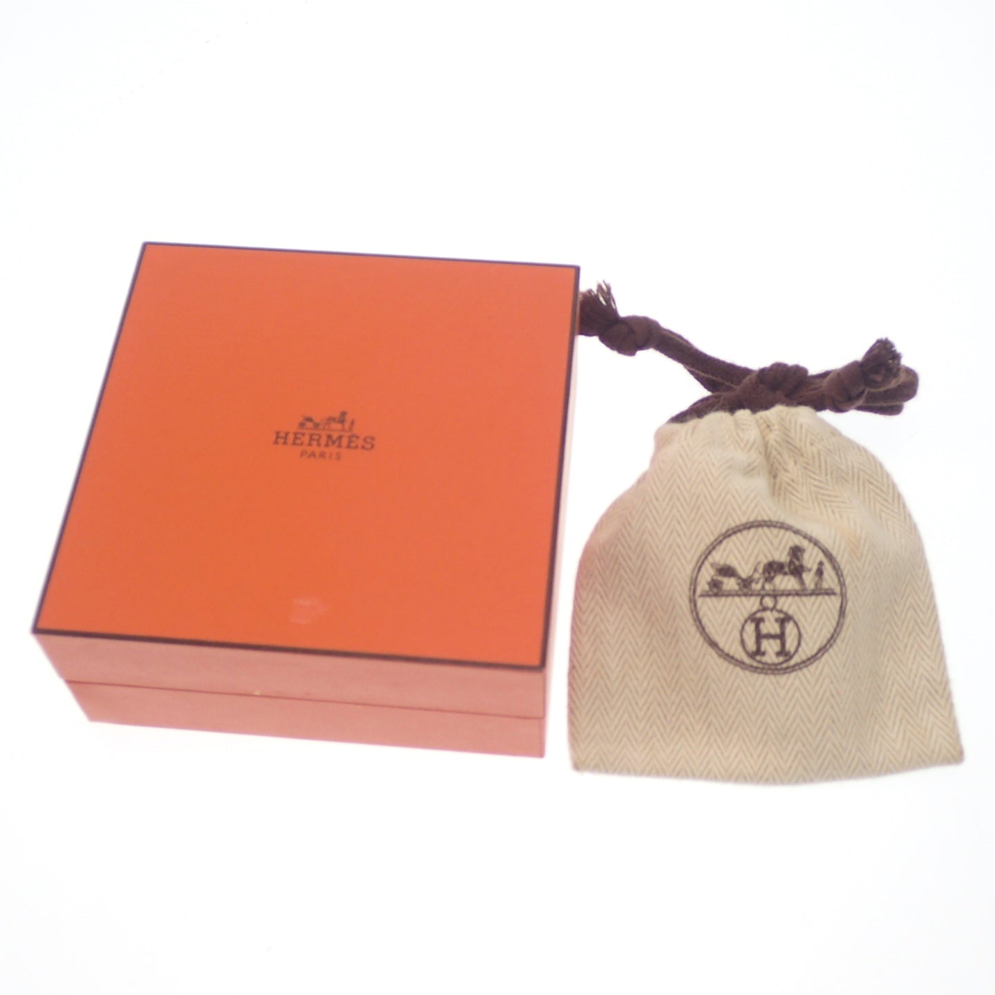 エルメス バングル Ag925 シルバー 箱付き HERMES【AFI18】【中古】