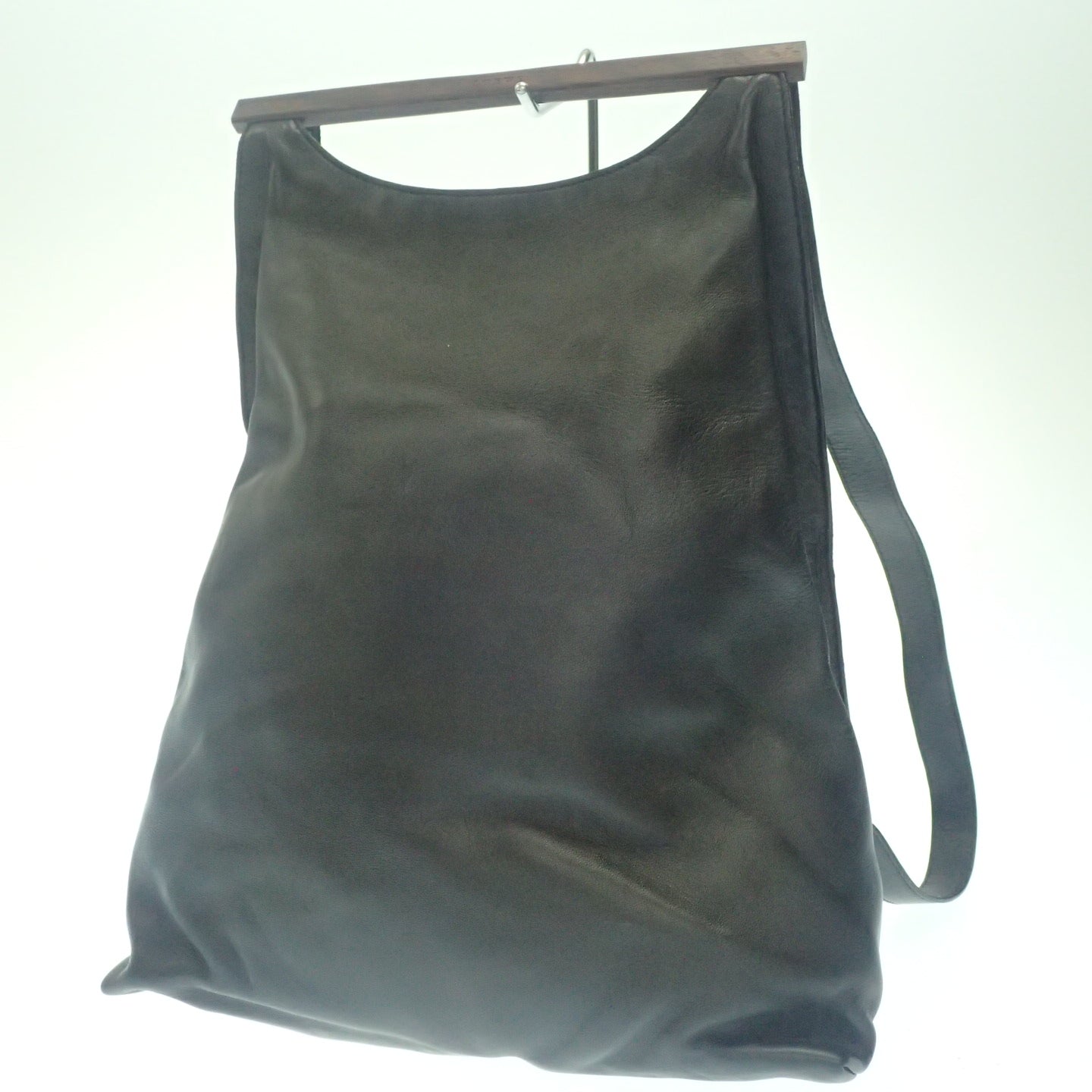 中古◆ロエベ リュック バックパック レザー ゴールド金具 LOEWE【AFE9】