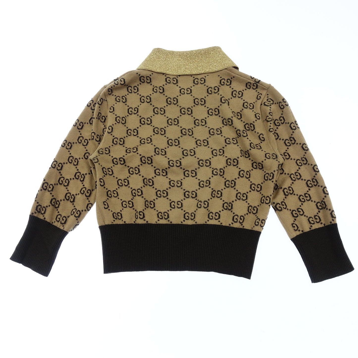 中古◆グッチ GG柄 トップス 狼ワッペン 18SS レディース サイズS GUCCI【AFB46】
