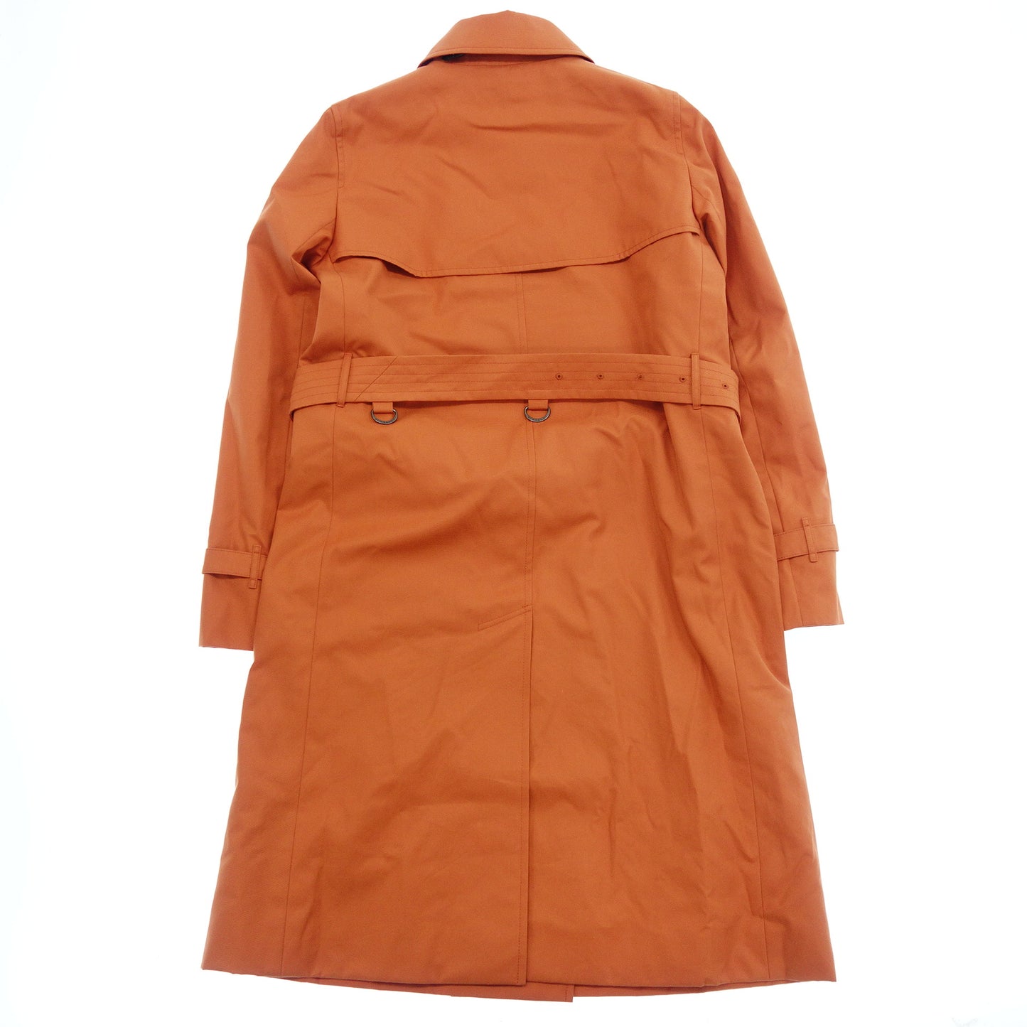美品◆バーバリー ロンドン トレンチコート オレンジ ライナー付き 38 レディース BURBERRY LONDON【AFA3】