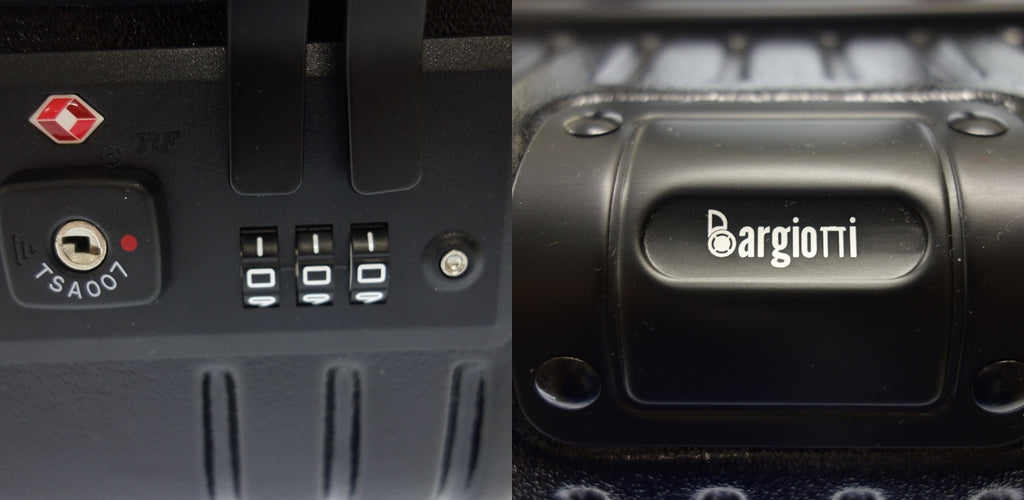 美品◆バルジョッティ スーツケース 4輪 ブラック系 Bargiotti