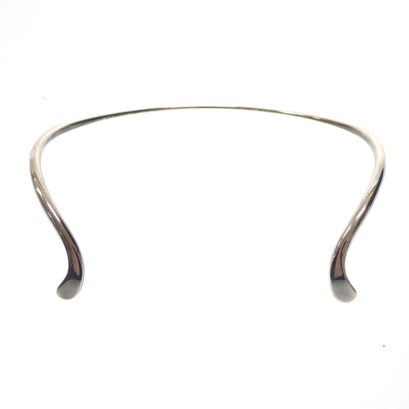 中古◆ジョージジェンセン チョーカー A10 SV925 シルバー 箱付き Georg Jensen【AFI18】