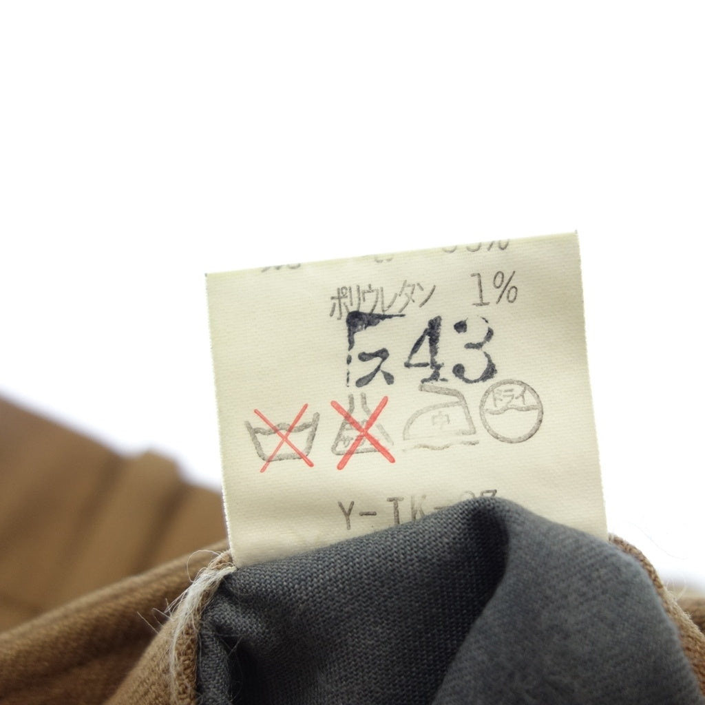 美品◆クリスチャンディオール スポーツ スラックス ウール メンズ ブラウン サイズ91 Christian Dior SPORTS【AFB52】