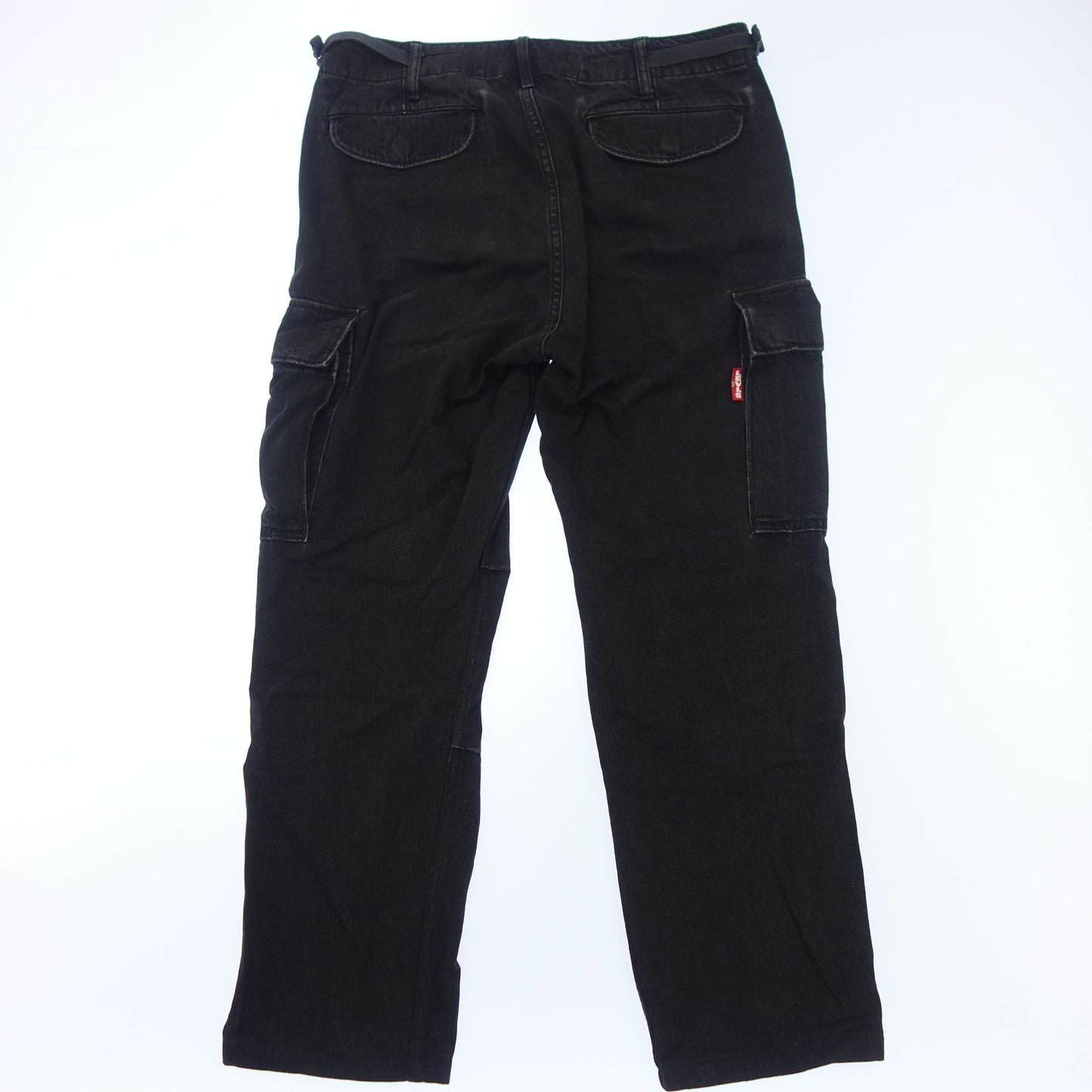 極美品◆リーバイス プレミアム HI-BALL カーゴパンツ サイド アジャスター付 メンズ W32 ブラック系 72797-0009 LEVI'S PREMIUM【AFB34】