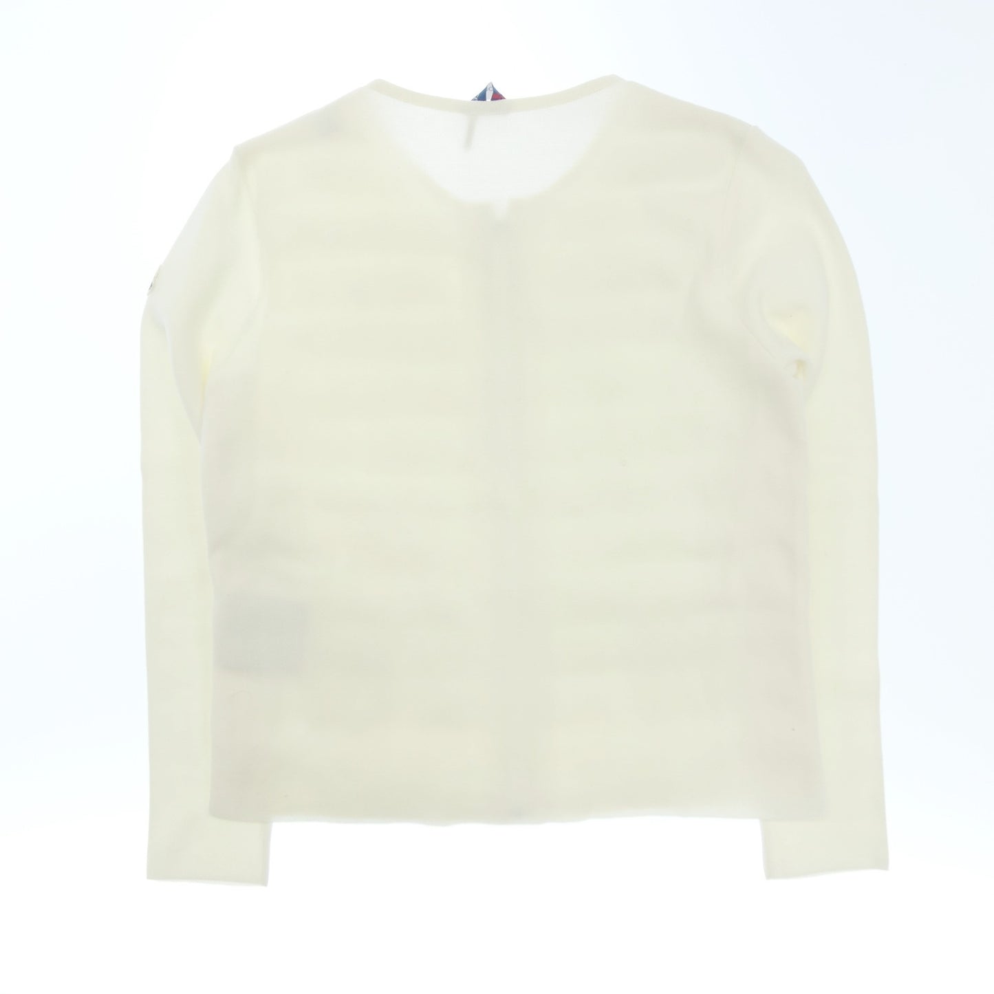 モンクレール ダウンジャケット ニット切替 ALLA COREANA レディース M ホワイト系 MONCLER【AFB17】【中古】