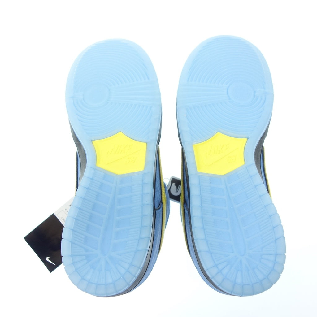 新品同様◆パワーパフガールズ × ナイキ SB スニーカー ダンク DUNK LOW Pro QS BUBBLES メンズ ブルー サイズ27.5 FZ8320-400 Nike【AFD1】
