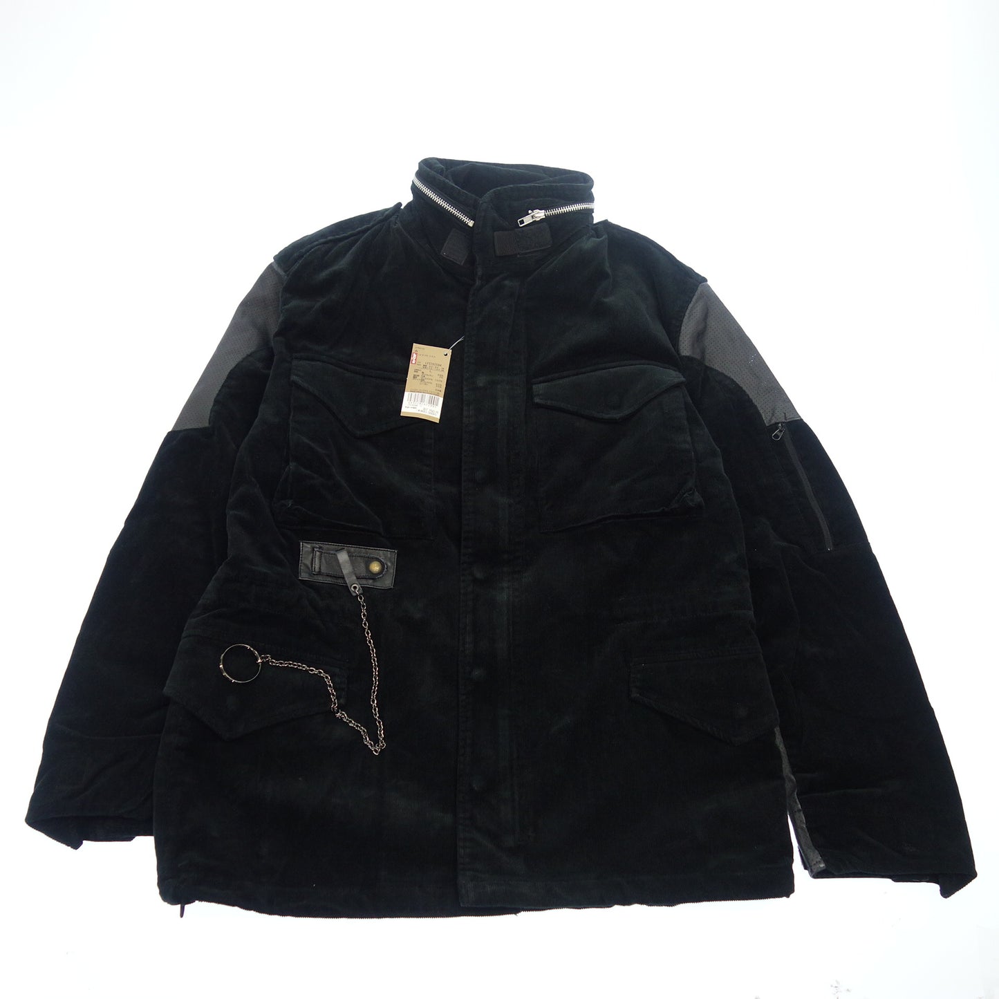 極美品◆リーバイス フェノム ブルゾン M-65 ジャケット フラグメント メンズ 黒 L Levi’s FENOM【AFA19】