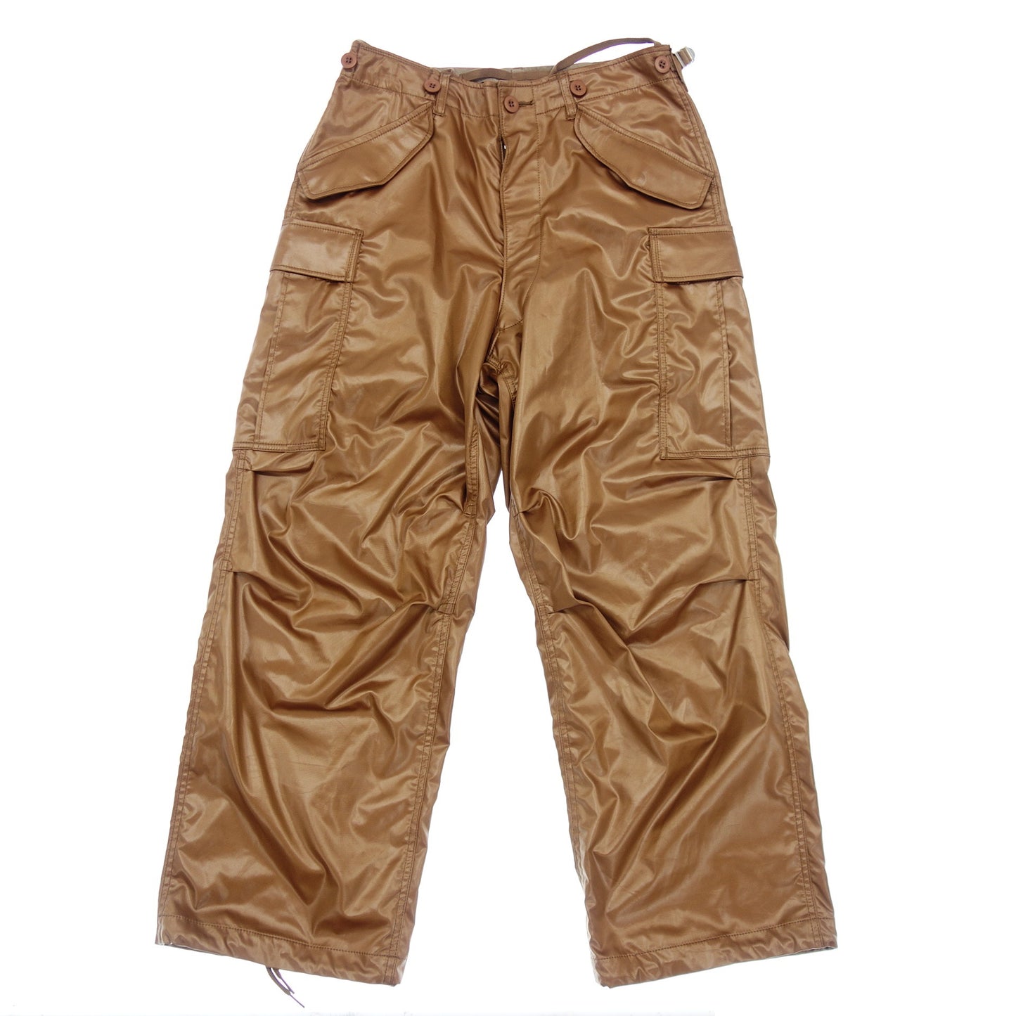 ジュンヤワタナベ カーゴパンツ 22AW STRAP TROUSERS メンズ ブラウン S JUNYA WATANABE【AFB28】【中古】