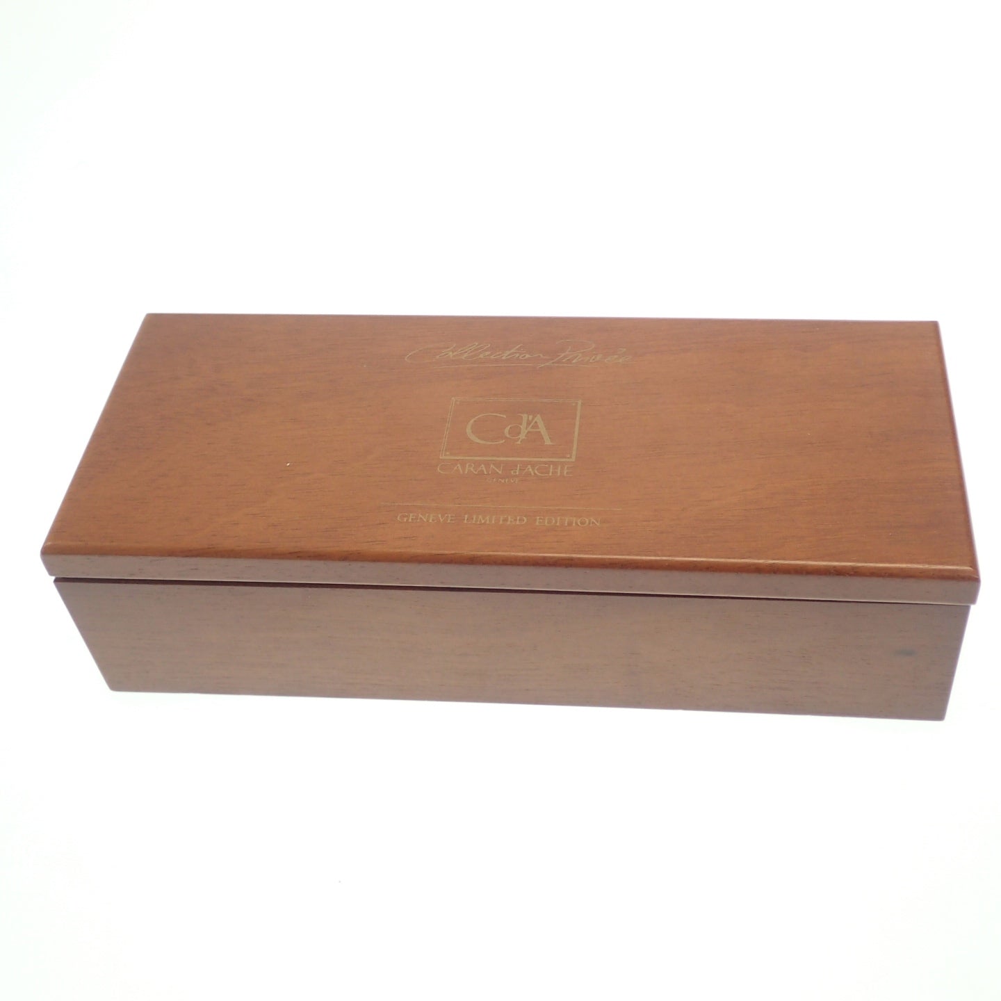 カランダッシュ 万年筆 ボールペン 2本セット ペン先18C750 シルバー 箱付き CARAN dACHE【AFI19】【中古】