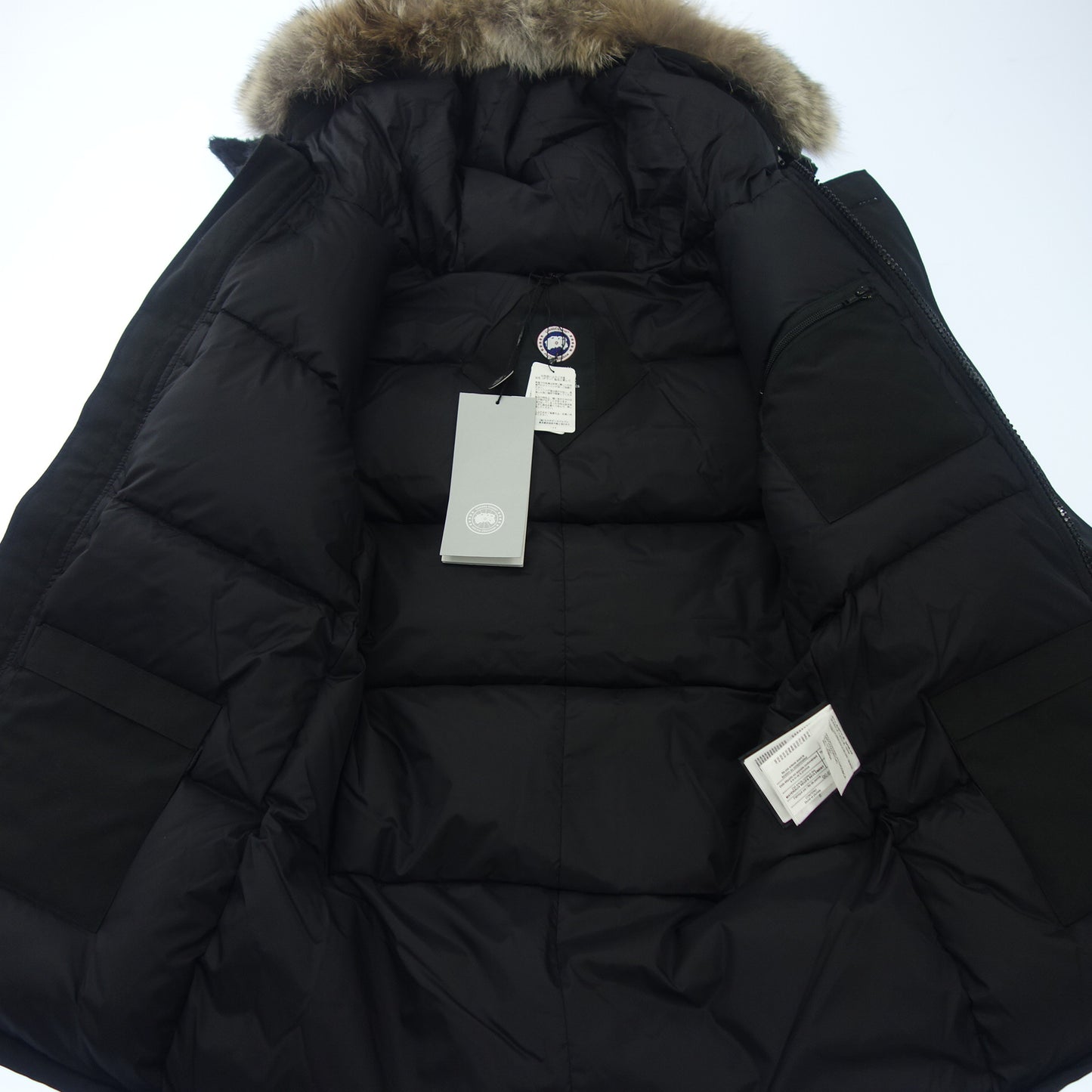 カナダグース ダウンジャケット ジャスパー 3438JM メンズ ブラック M CANADAGOOSE【AFA22】【中古】