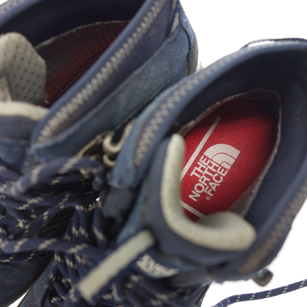 美品◆ザ ノースフェイス トレッキングブーツ NF0A2RSO ゴアテックス搭載 ユニセックス ブルー系 サイズ25cm THE NORTH FACE GORE TEX【AFC35】