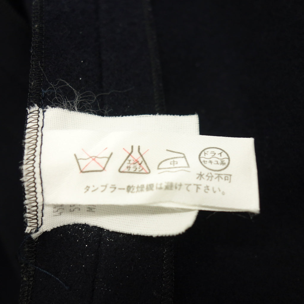 美品◆ヘルノ ジップアップブルゾン ウール×カシミヤ レディース ブラック 40 HERNO【AFB20】