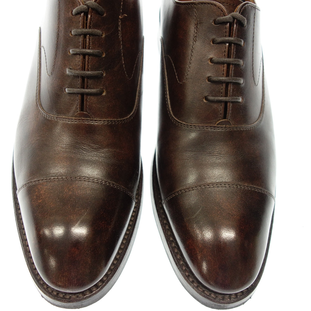 美品◆リーガル レザーシューズ ストレートチップ 01RR メンズ 24.5 茶系 REGAL【AFC12】