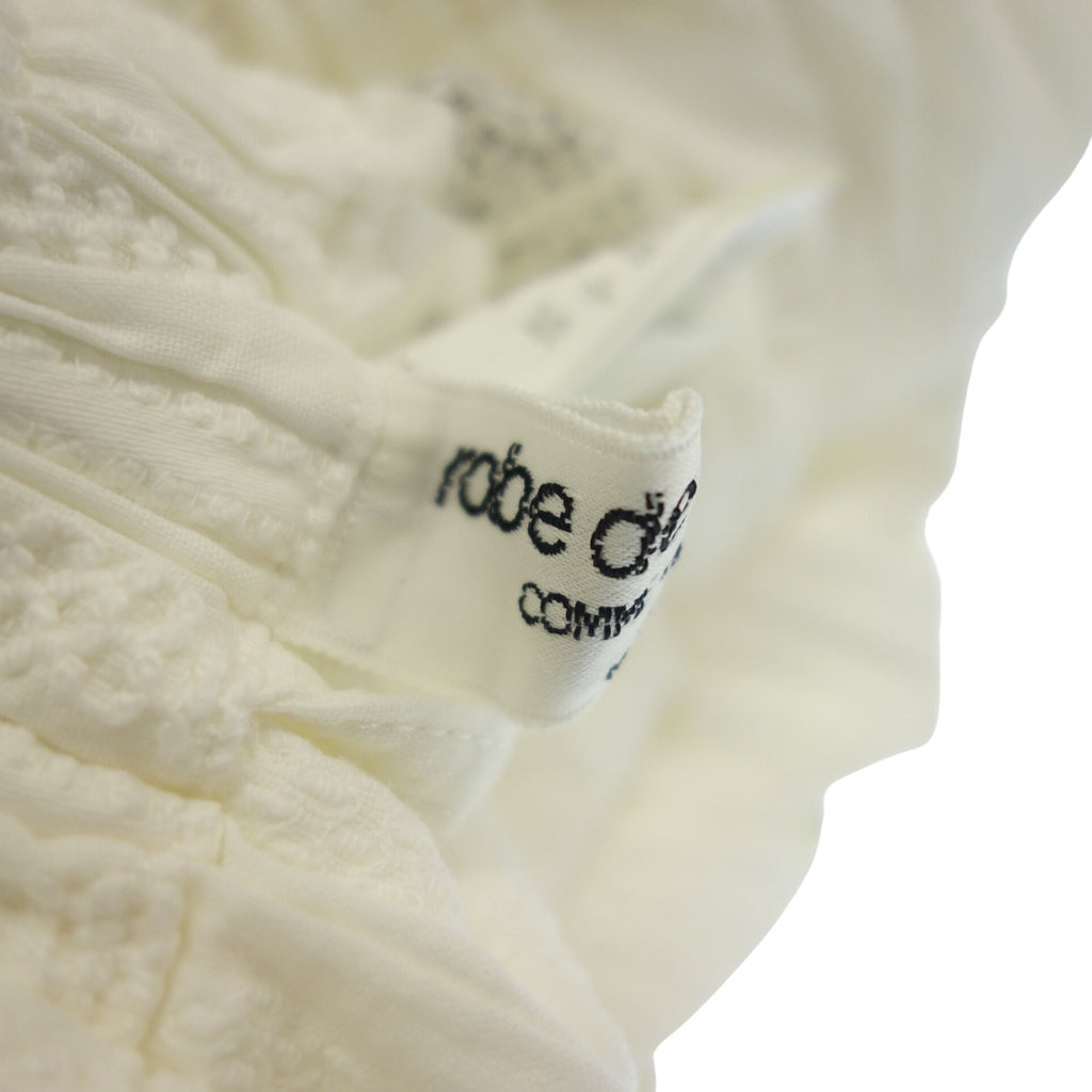 美品◆ローブドシャンブル コムデギャルソン スカート コットン RS-110150 レディース ホワイト系 robe de chambre COMME des GARCONS【AFB16】