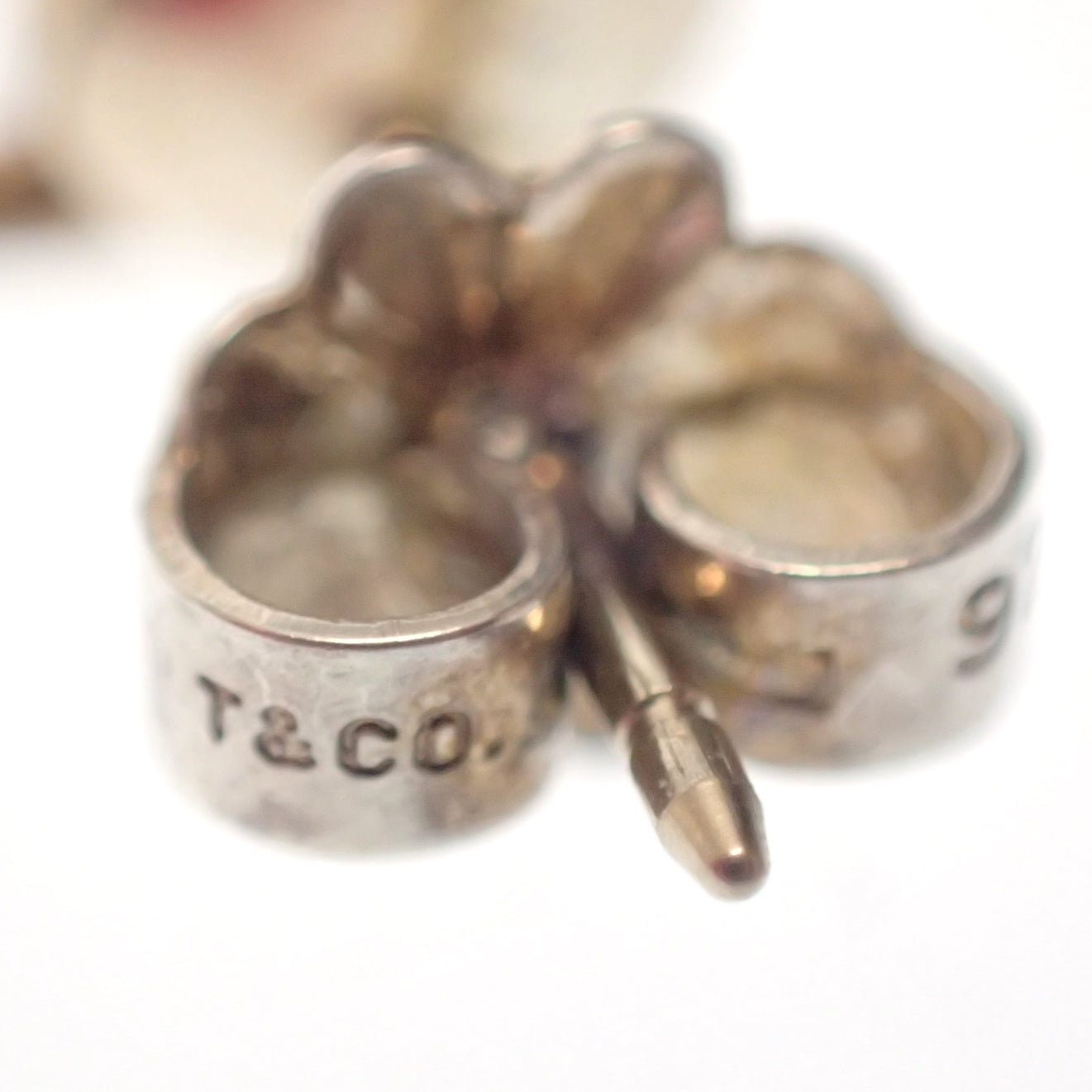 ティファニー ピアス エターナル サークル SV925 シルバー 箱付き Tiffany&Co.【AFI13】【中古】