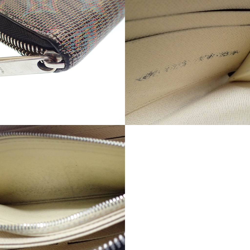 中古◆ルイヴィトン ジッピーウォレット ラウンドジップ モノグラムLVポップ M68662 LOUIS VUITTON【AFI19】