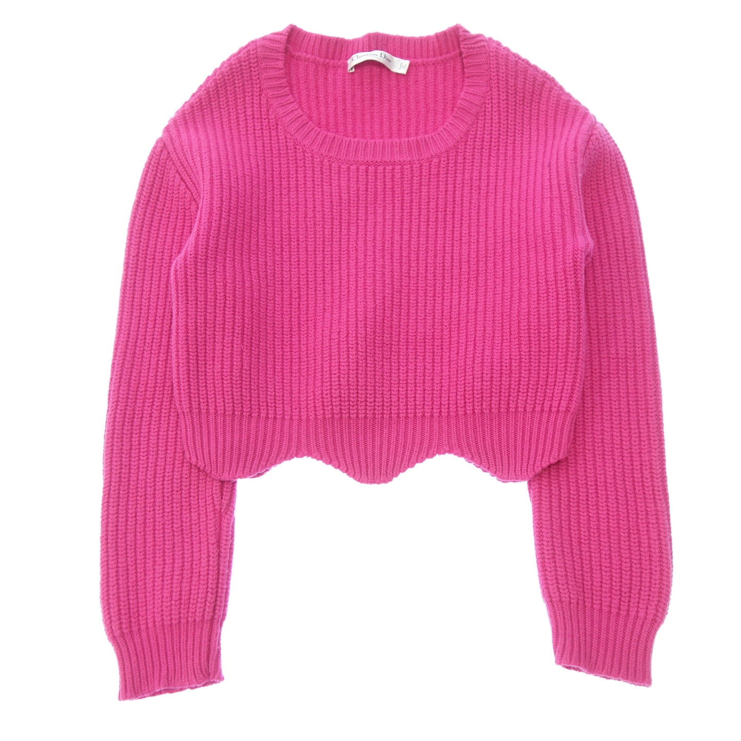 クリスチャンディオール セーター レディース ピンク サイズ38 ChristianDior【AFB17】【中古】