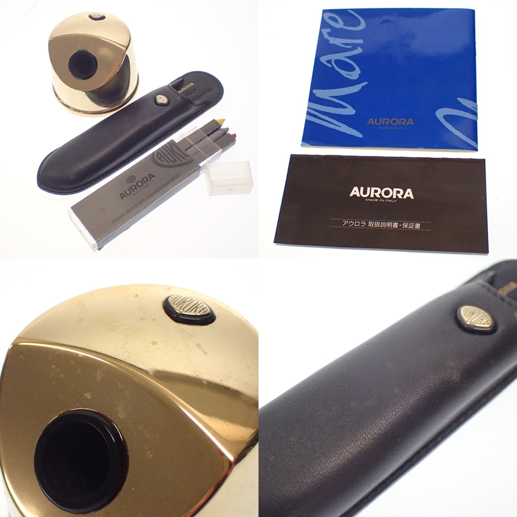 アウロラ マーレ スケッチペン リミテッドエディション 青 箱付き AURORA【AFI1】【中古】
