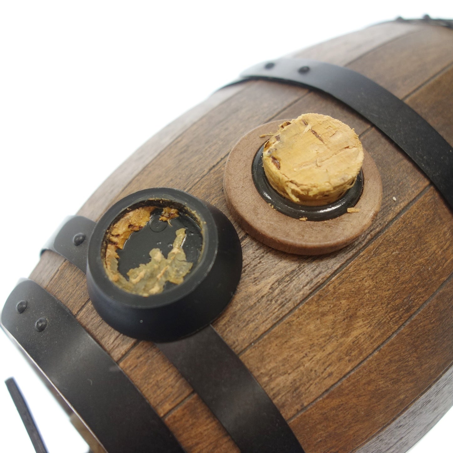 ニッカ ウイスキー GOLD & GOLD G&G 木樽 ディスペンサー ディスプレイ 置台付き NIKKA WHISKY【AFI23】【中古】