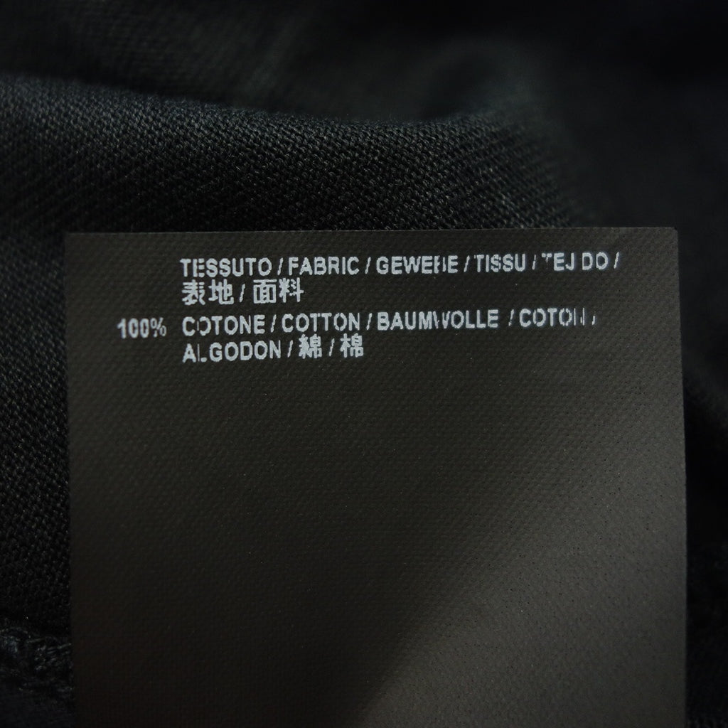 美品◆バレンシアガ ワンピース アシンメトリー 切替 プリント レディース 34 黒×ネイビー BALENCIAGA【AFB3】