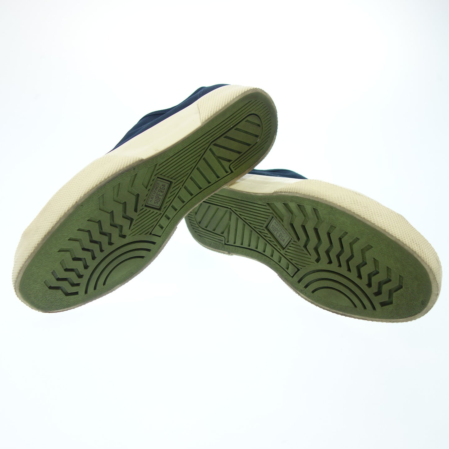 アーティファクト バイ スペルガ スニーカー メンズ 8 紺 ARTIFACT BY SUPERGA【AFC54】【中古】