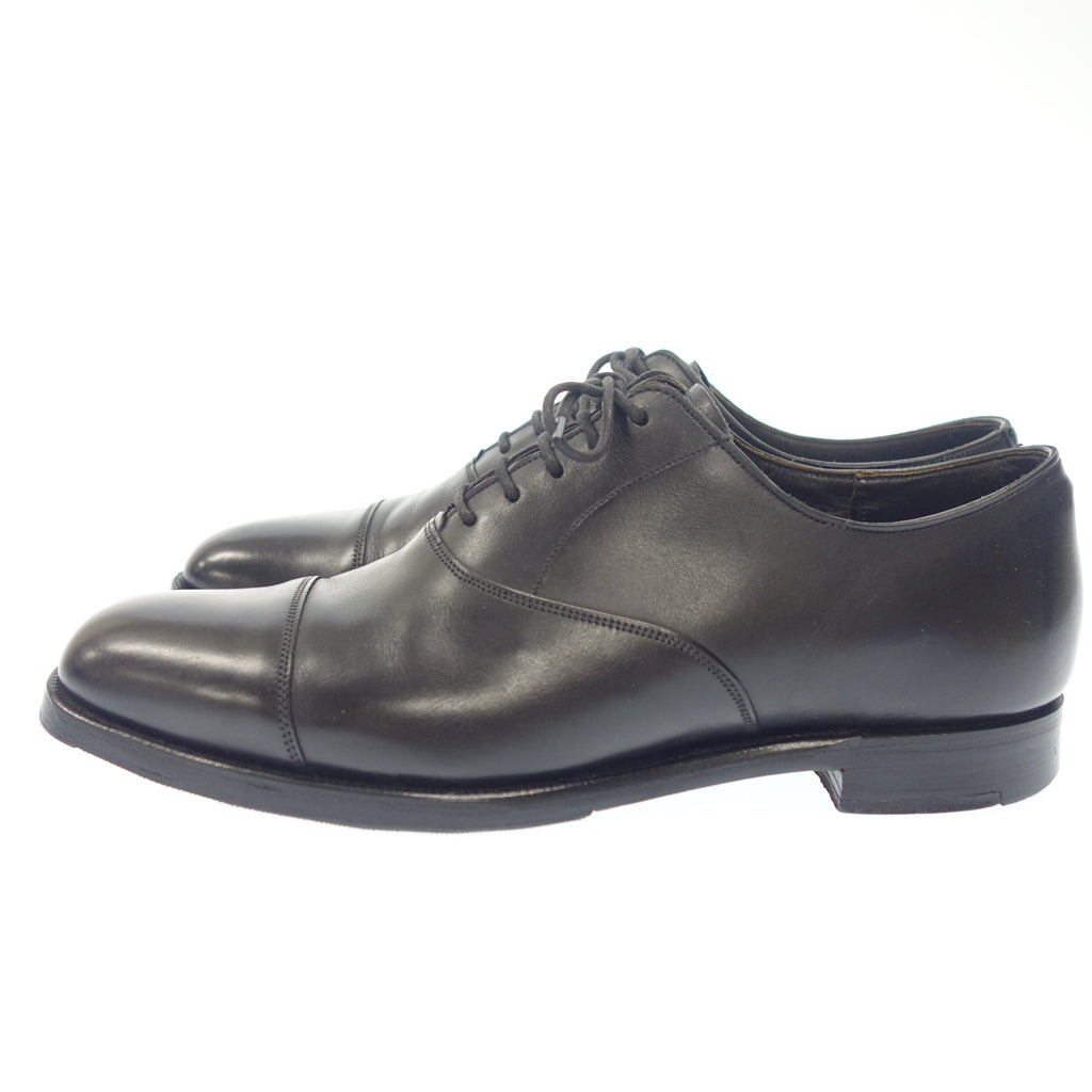 極美品◆グレンソン レザーシューズ キャップトゥ メンズ ブラック サイズ6.5D Grenson【AFC29】