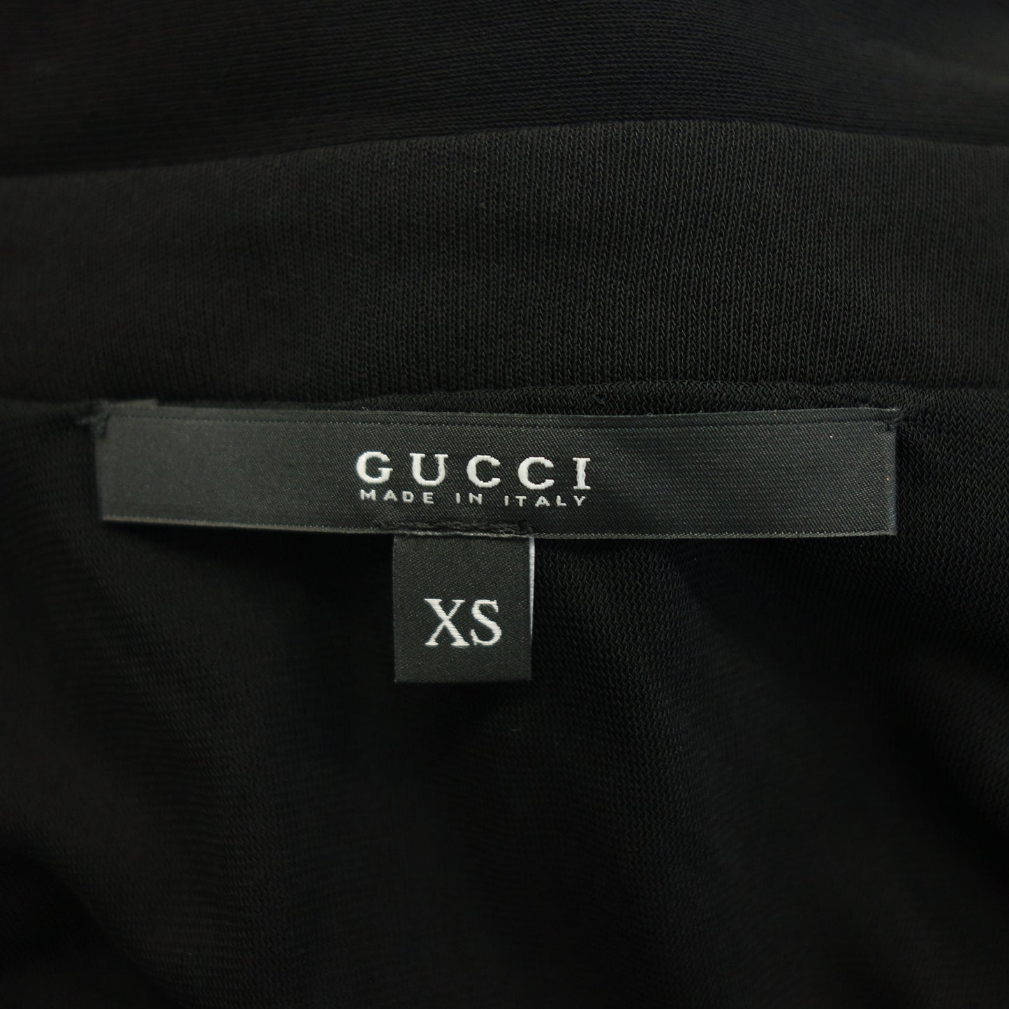 美品◆グッチ ラップワンピース レーヨン チェーン レディース ブラック サイズXS 235434 GUCCI【AFB2】
