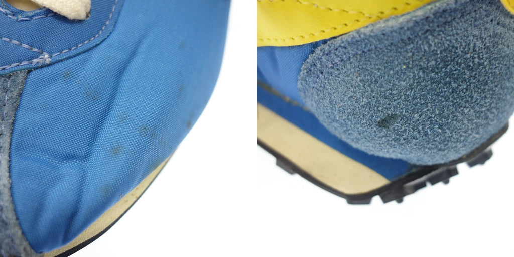 中古◆ナイキ スニーカー ワッフルトレーナー ヴィンテージ 日本製 レディース サイズ6.5 ブルー NIKE【AFD1】