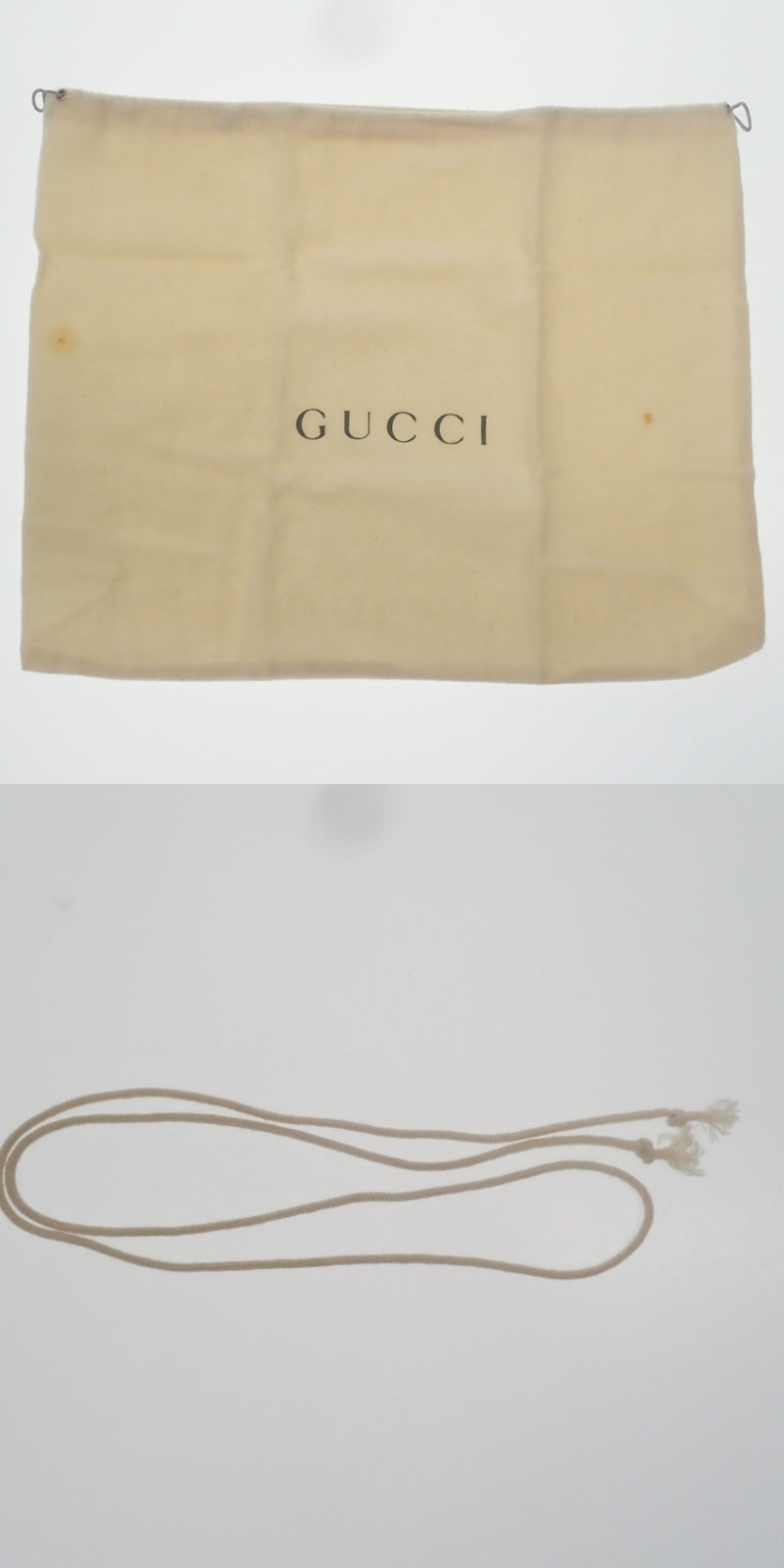中古◆グッチ トートバッグ ハンドバッグ ショルダー ビニール素材 クリア GUCCI【AFE6】