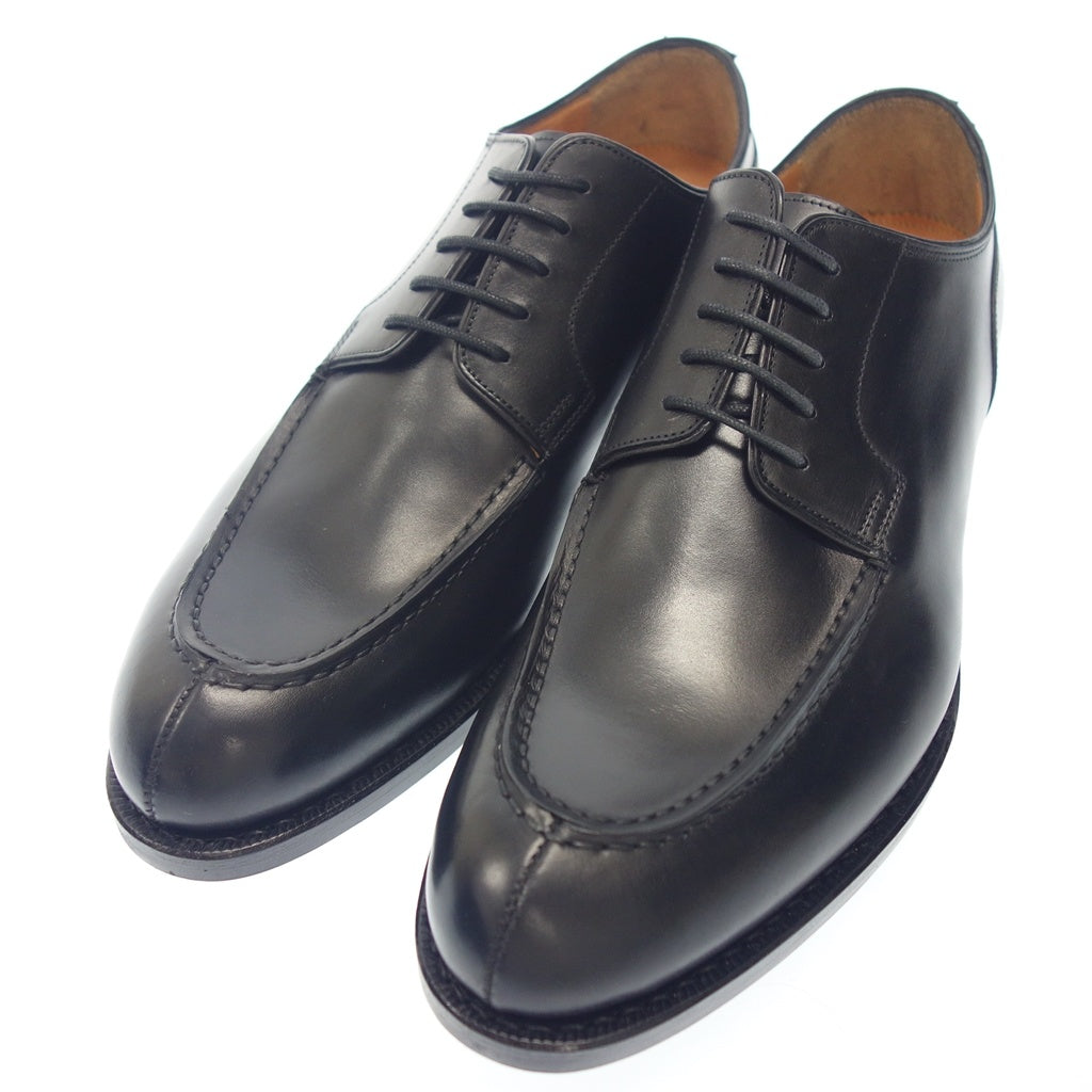 Like new◆Jalan Sriwijaya Leather Shoes 98490 U Tip Men's Black Size 8.5  Jalan Sriwijaya [AFD14]
