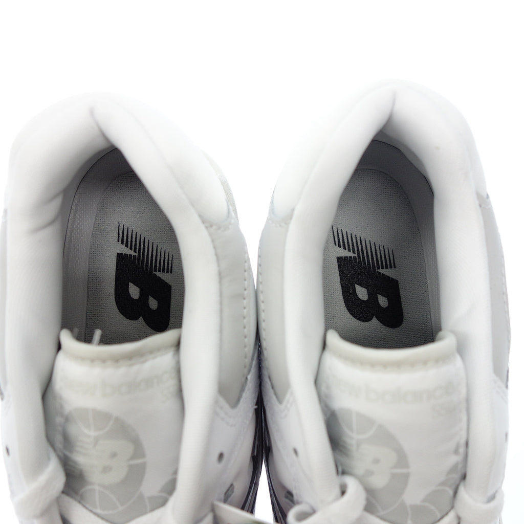 未使用◆ニューバランス スニーカー BB550NCB メンズ サイズ28cm ホワイト&グレー系 new balance【AFD8】