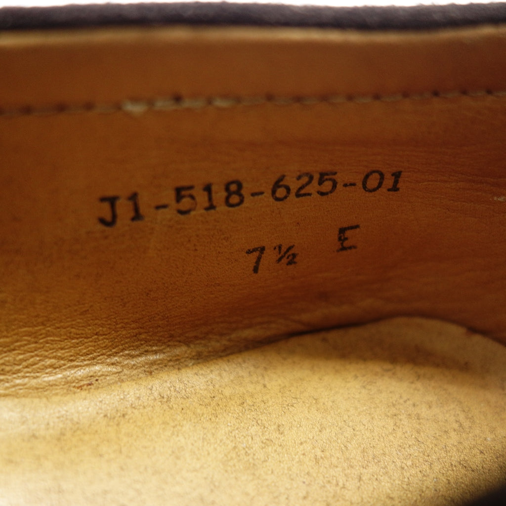美品◆ジェイエムウエストン ローファー スエード レザー メンズ ブラウン サイズ7.5E J.M WESTON【AFC28】