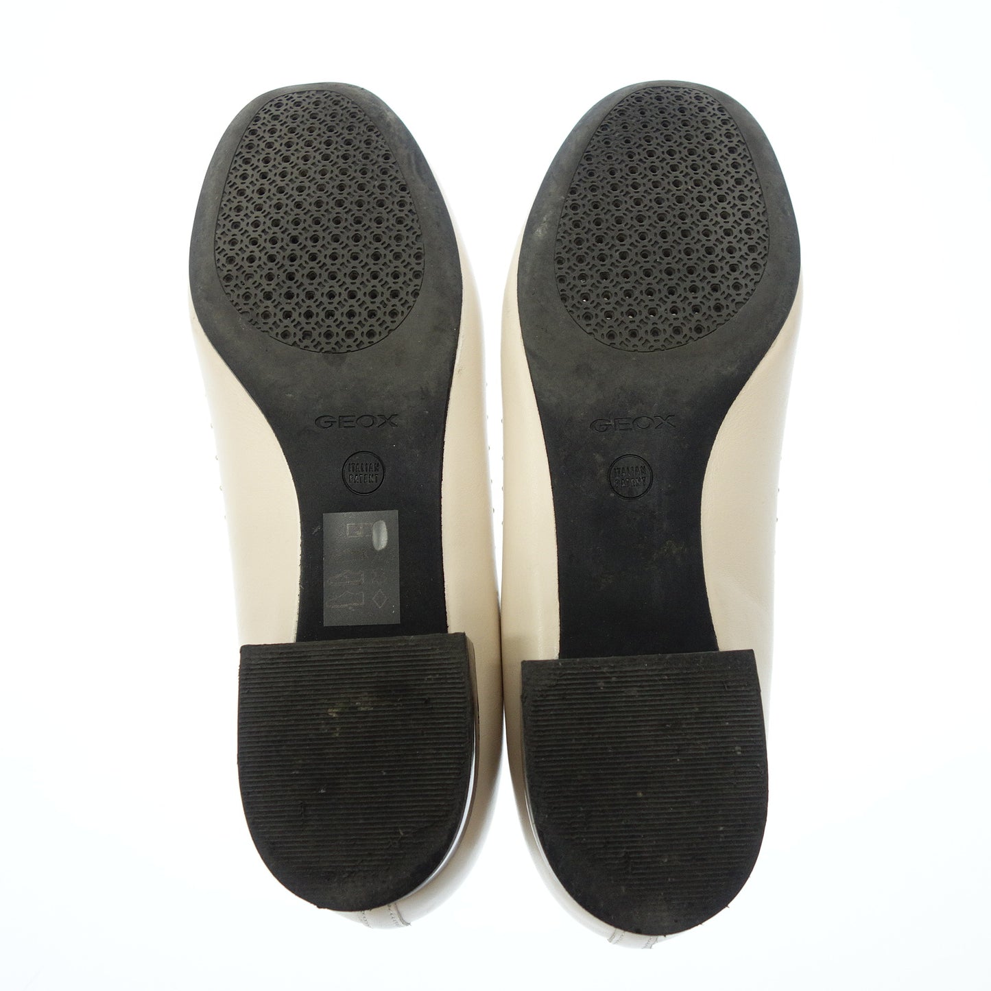 美品◆ジオックス レスピラ ローパンプス レディース ピンク系 サイズ37.5 GEOX RESPIRA【AFC11】